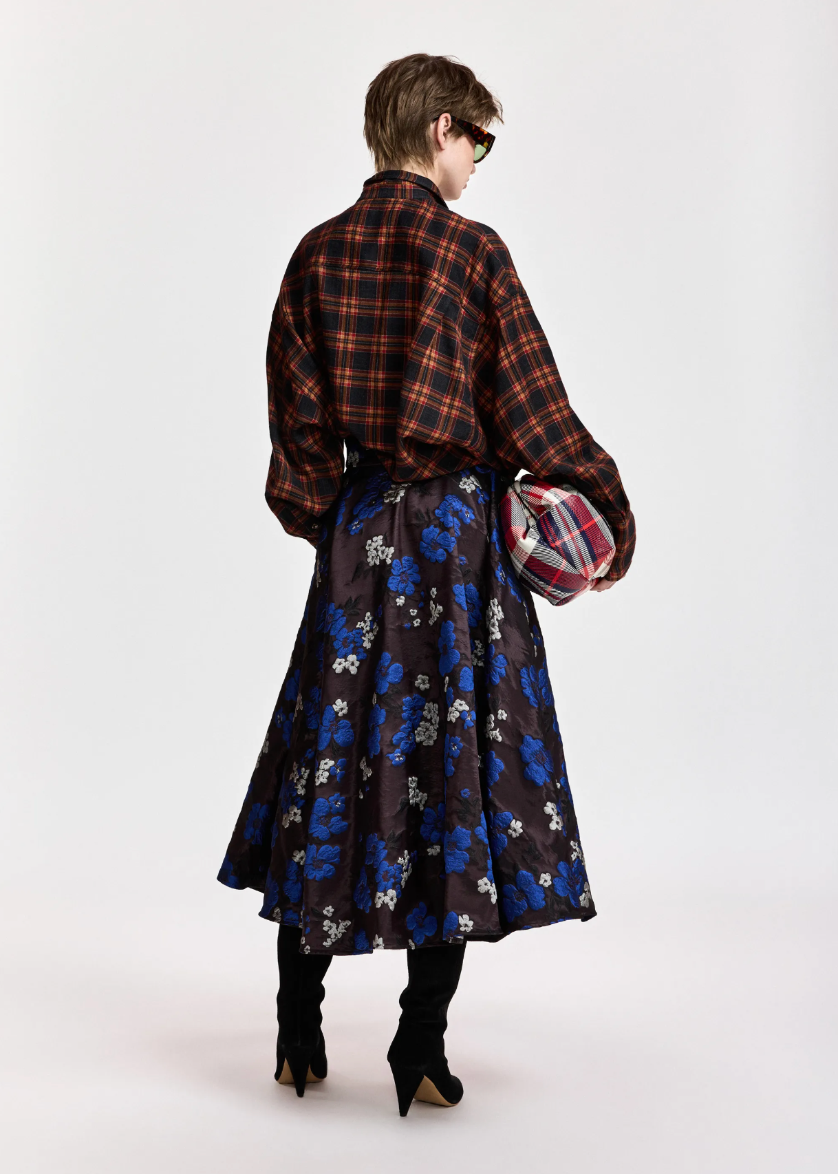 ESSENTIEL ANTWERP Skirt "Kathyanne" wine not
