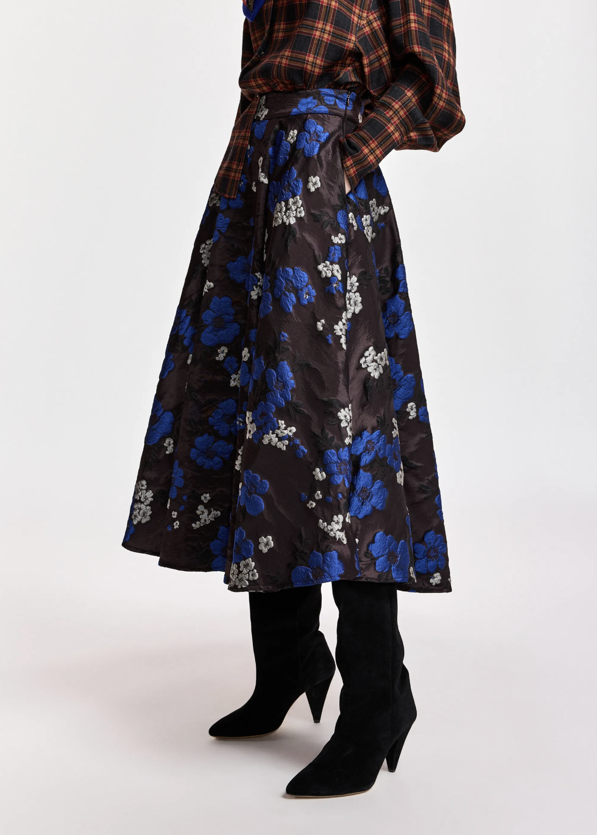 ESSENTIEL ANTWERP Skirt "Kathyanne" wine not