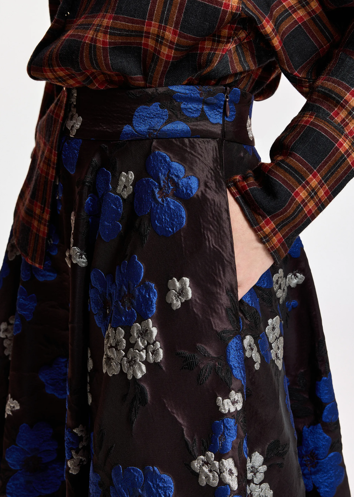 ESSENTIEL ANTWERP Skirt "Kathyanne" wine not