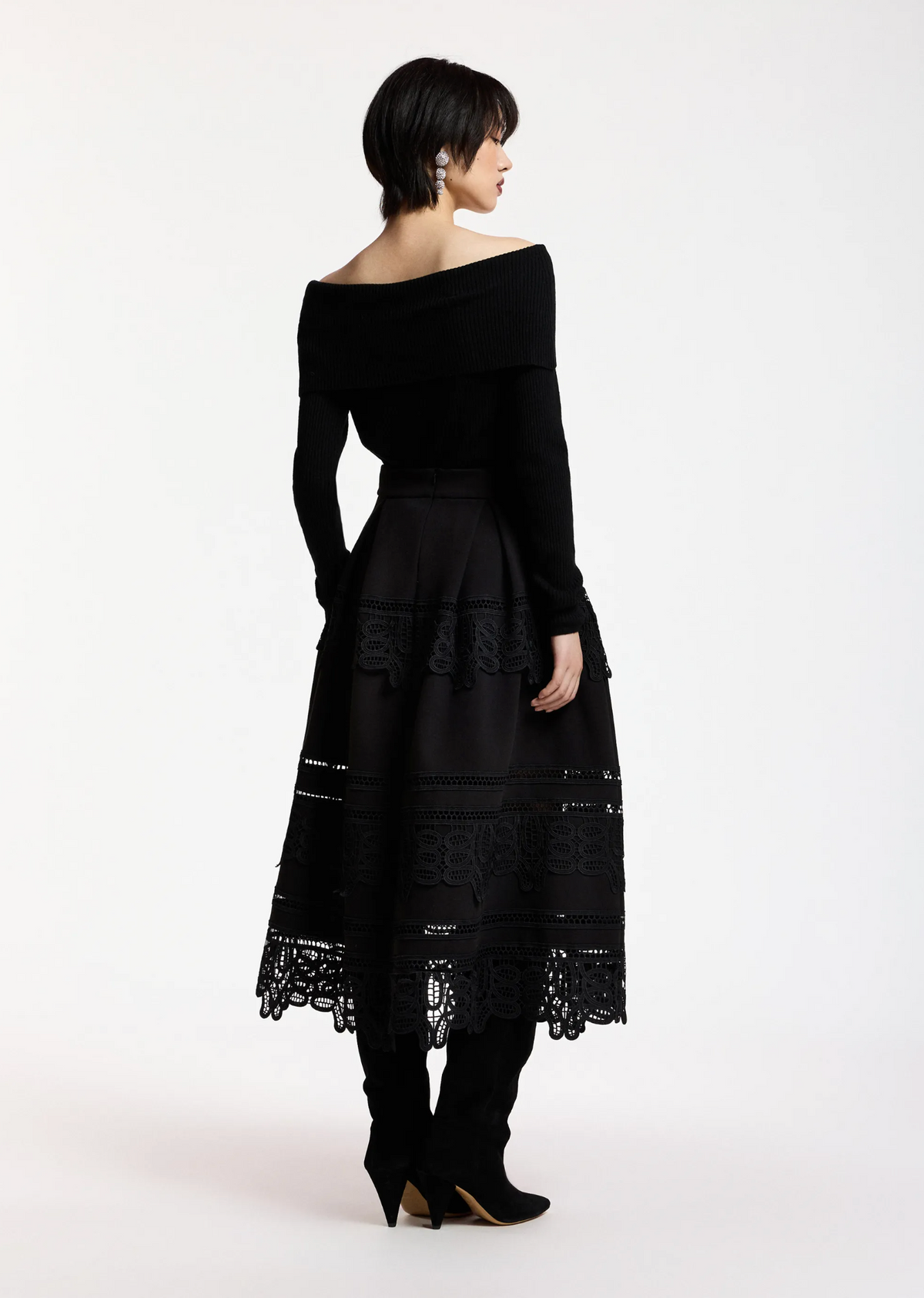 ESSENTIEL ANTWERP Skirt "Kommon" black