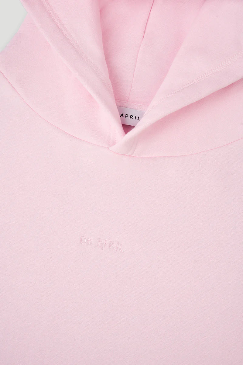 OH APRIL Hoodie "Iconic" sugar pink