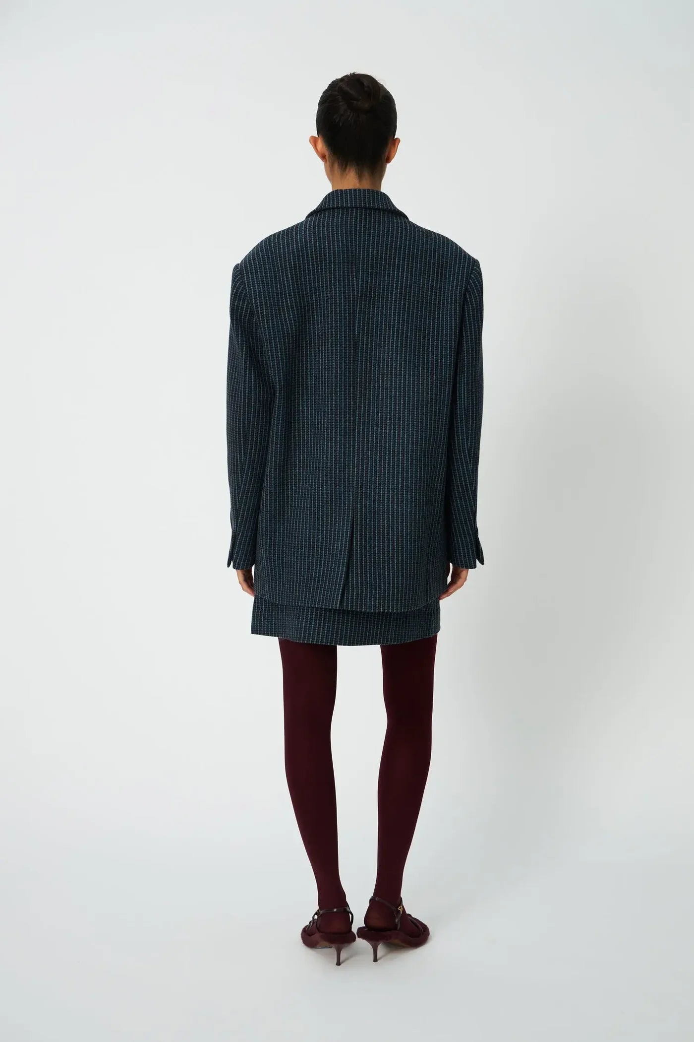 STELLA NOVA Blazer "Checked" blue