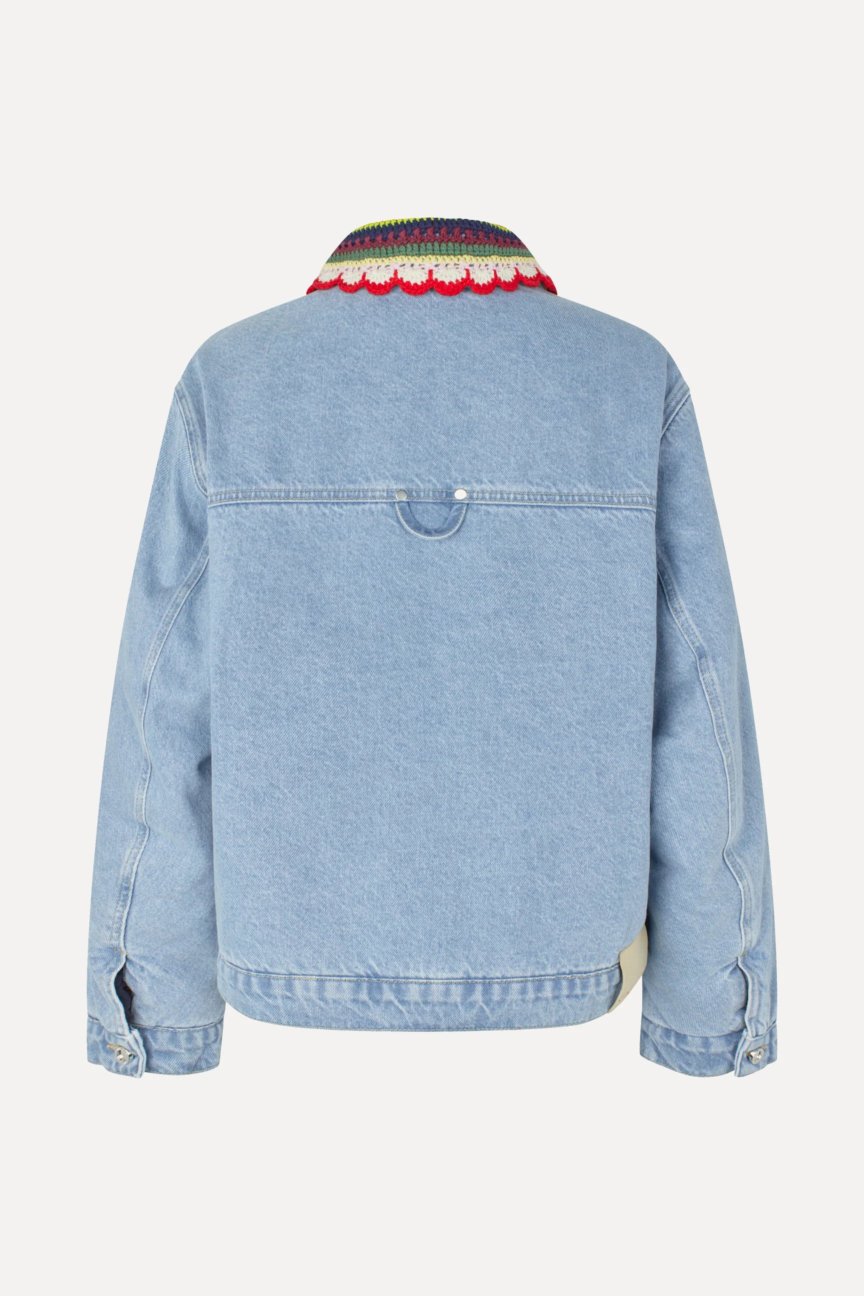 STINE GOYA Jacket collared, denim blue