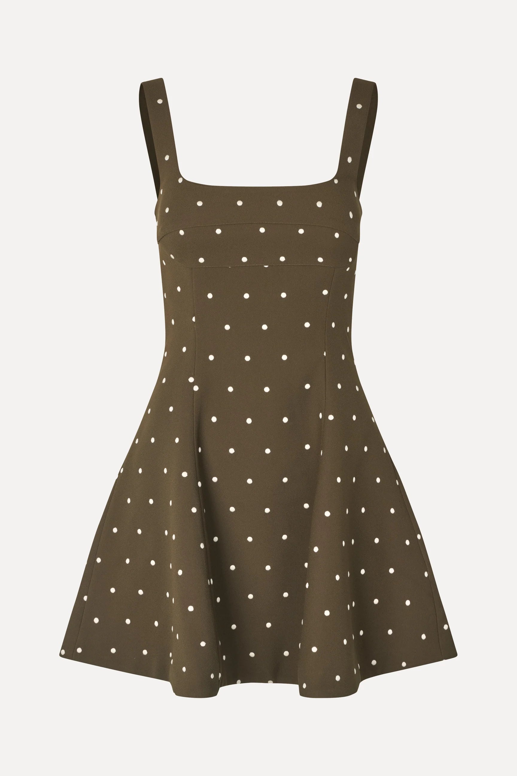 STINE GOYA Dress "Corset" olive