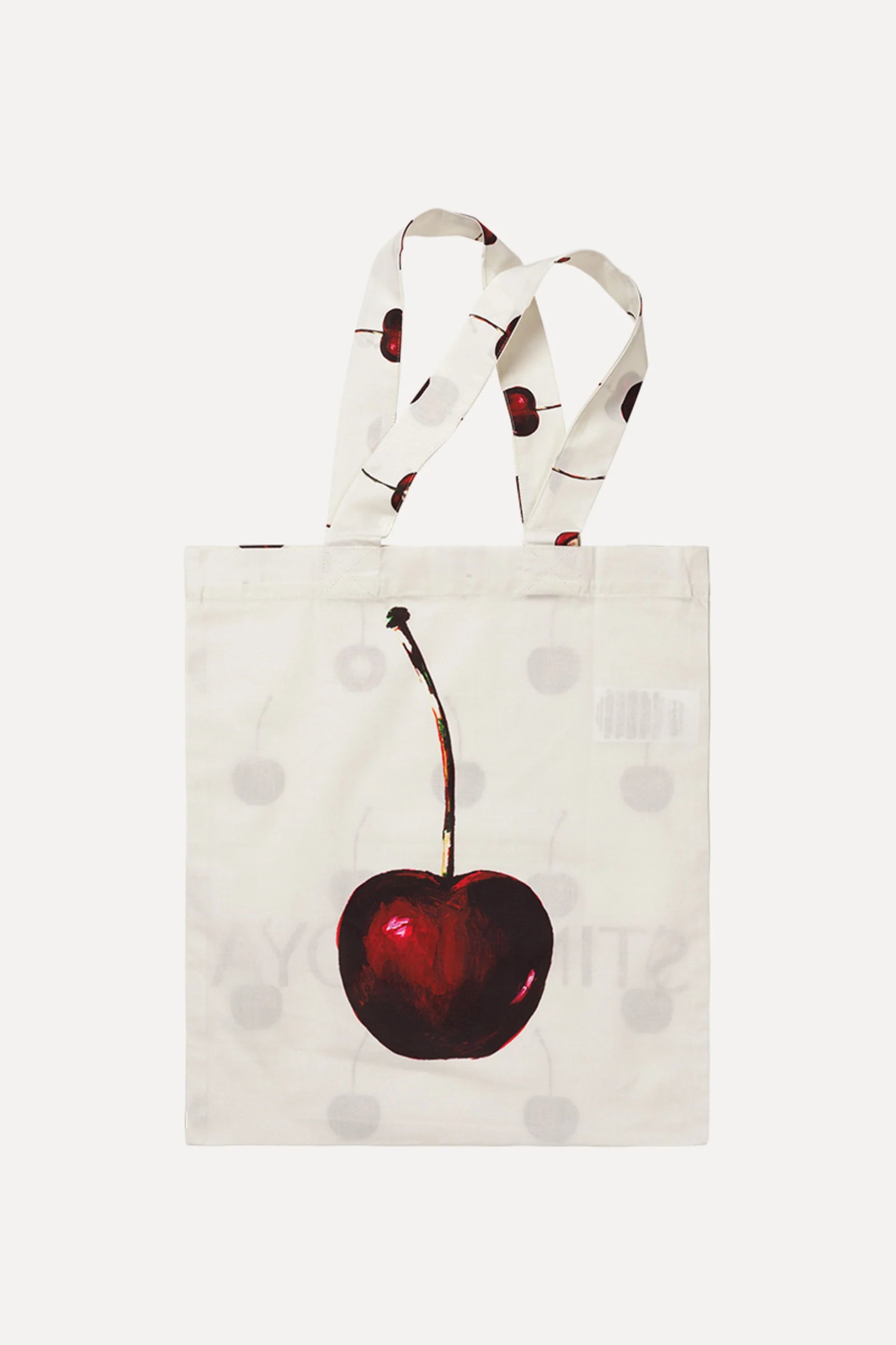 STINE GOYA Tote bag "Cherry" offwhite