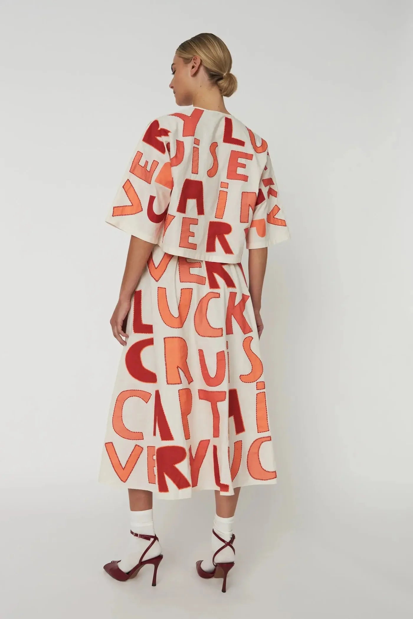 STELLA NOVA Shirt "Cruise" mixed red