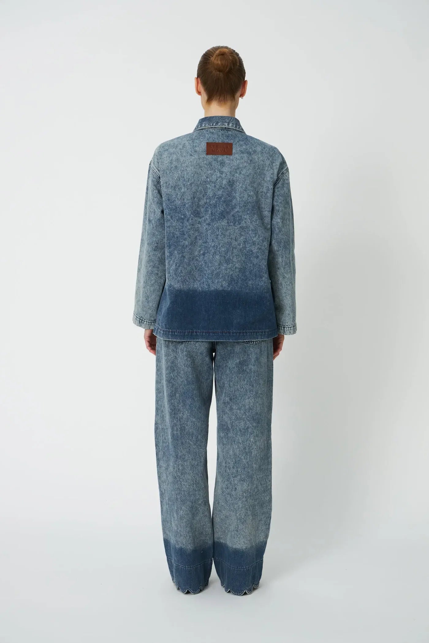 STELLA NOVA Jeans "Scallop edge" blue