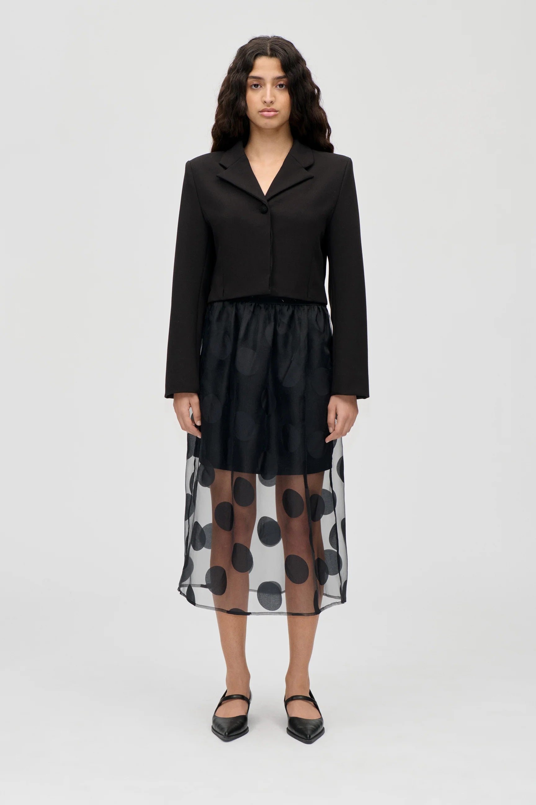 STINE GOYA Skirt "Dotted" black