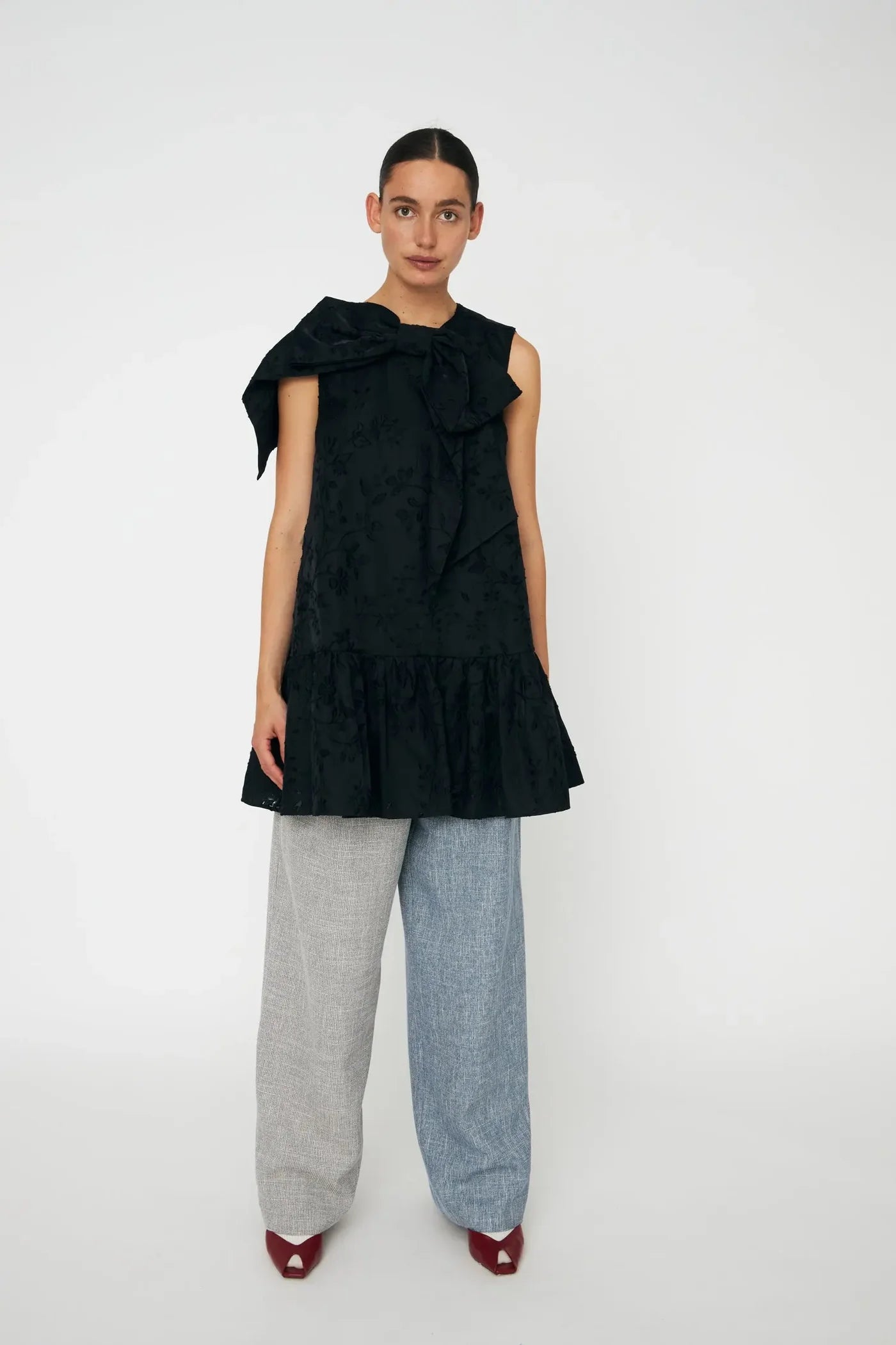 STELLA NOVA Dress "Bow" black