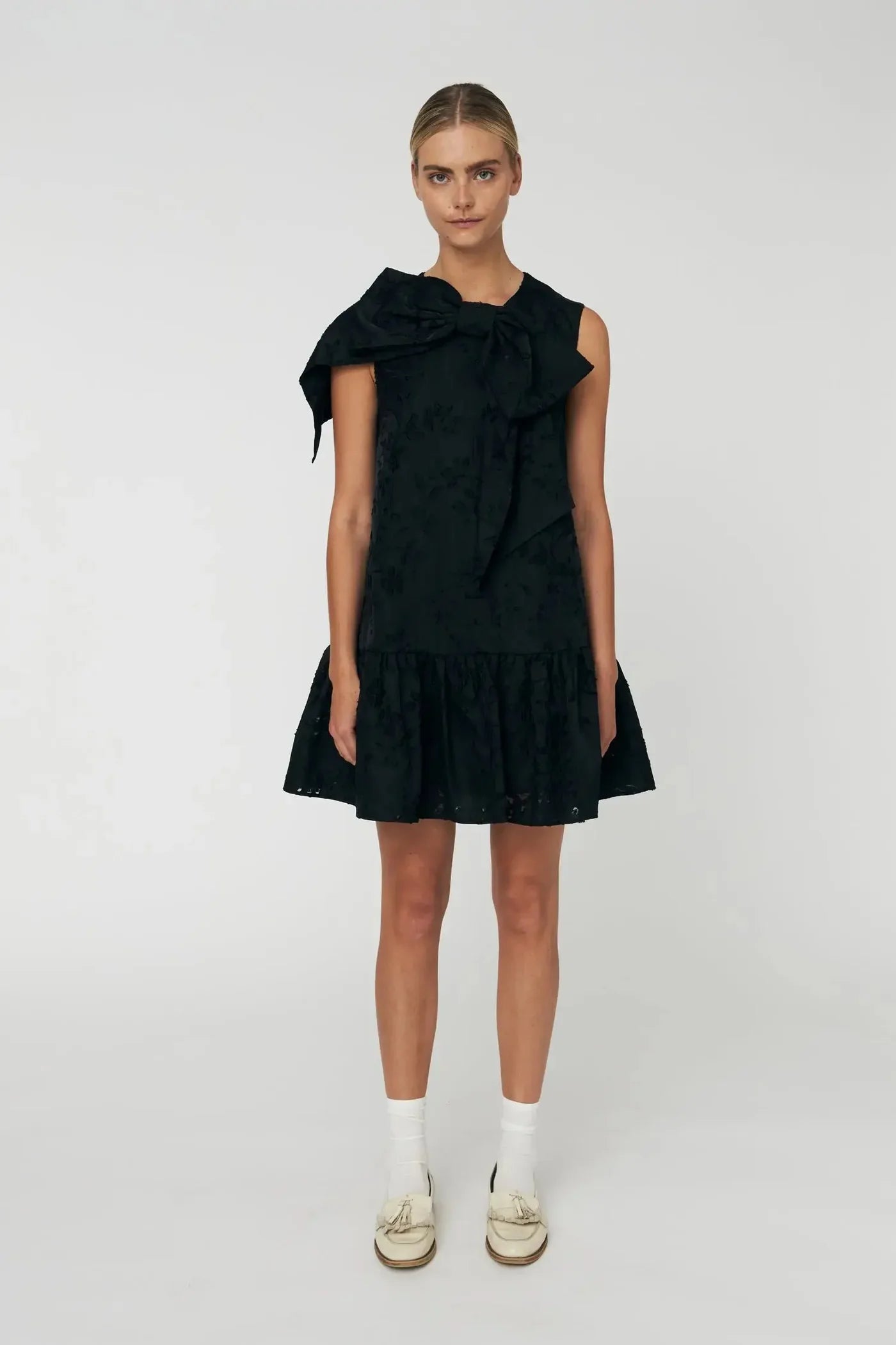 STELLA NOVA Dress "Bow" black