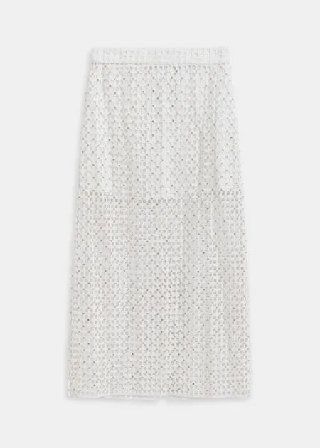 Essentiel Antwerp Skirt HANDKERCHIEF white
