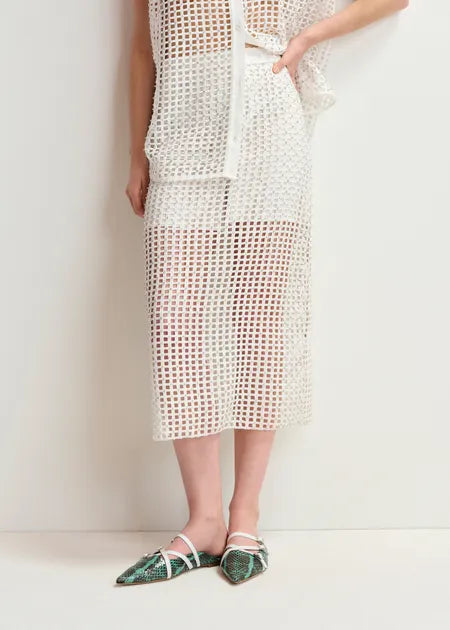 Essentiel Antwerp Skirt HANDKERCHIEF white