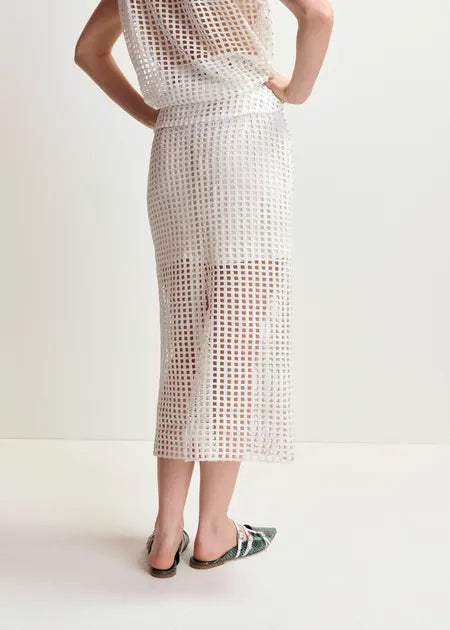 Essentiel Antwerp Skirt HANDKERCHIEF white