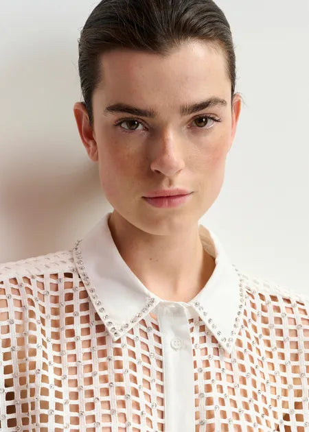 Essentiel Antwerp Skirt HANDKERCHIEF white