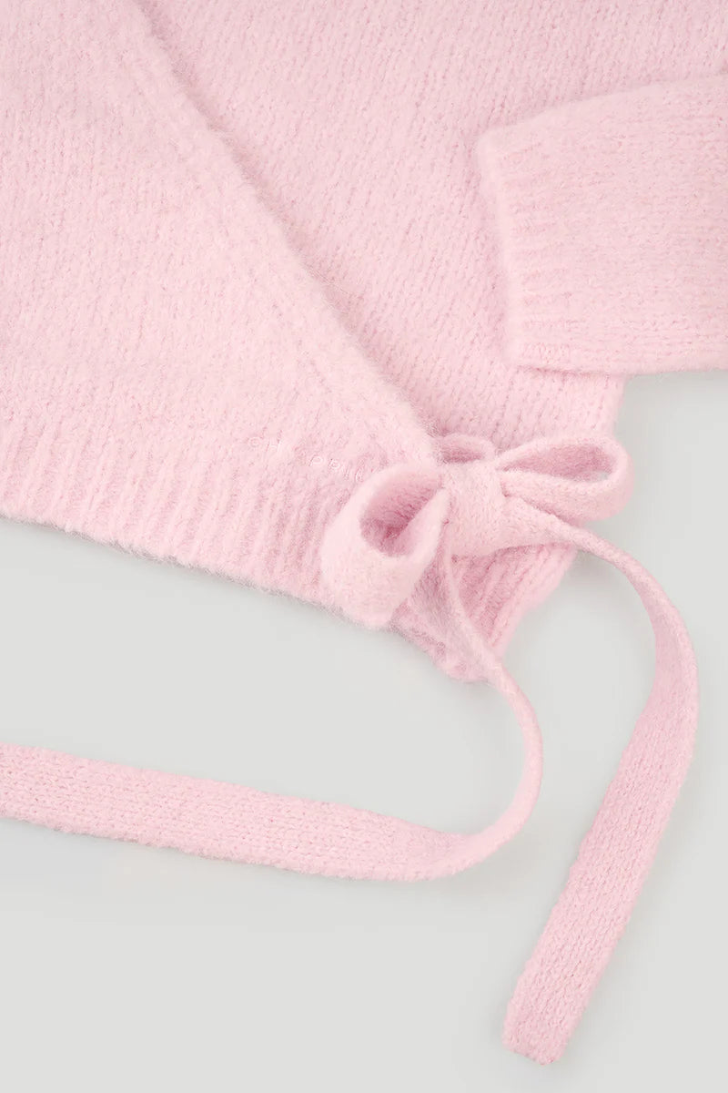 OH APRIL Cardigan "Indie" sugar pink
