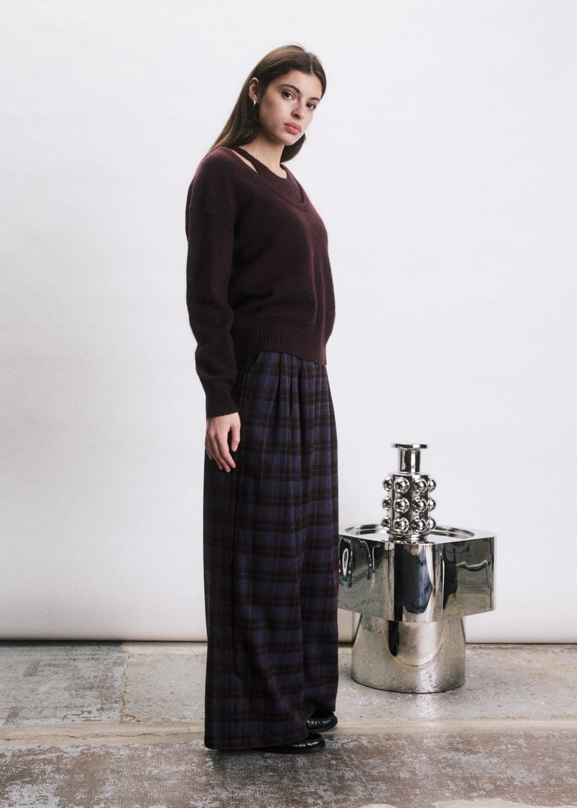 JIJI Pants "Miguel" bordeaux