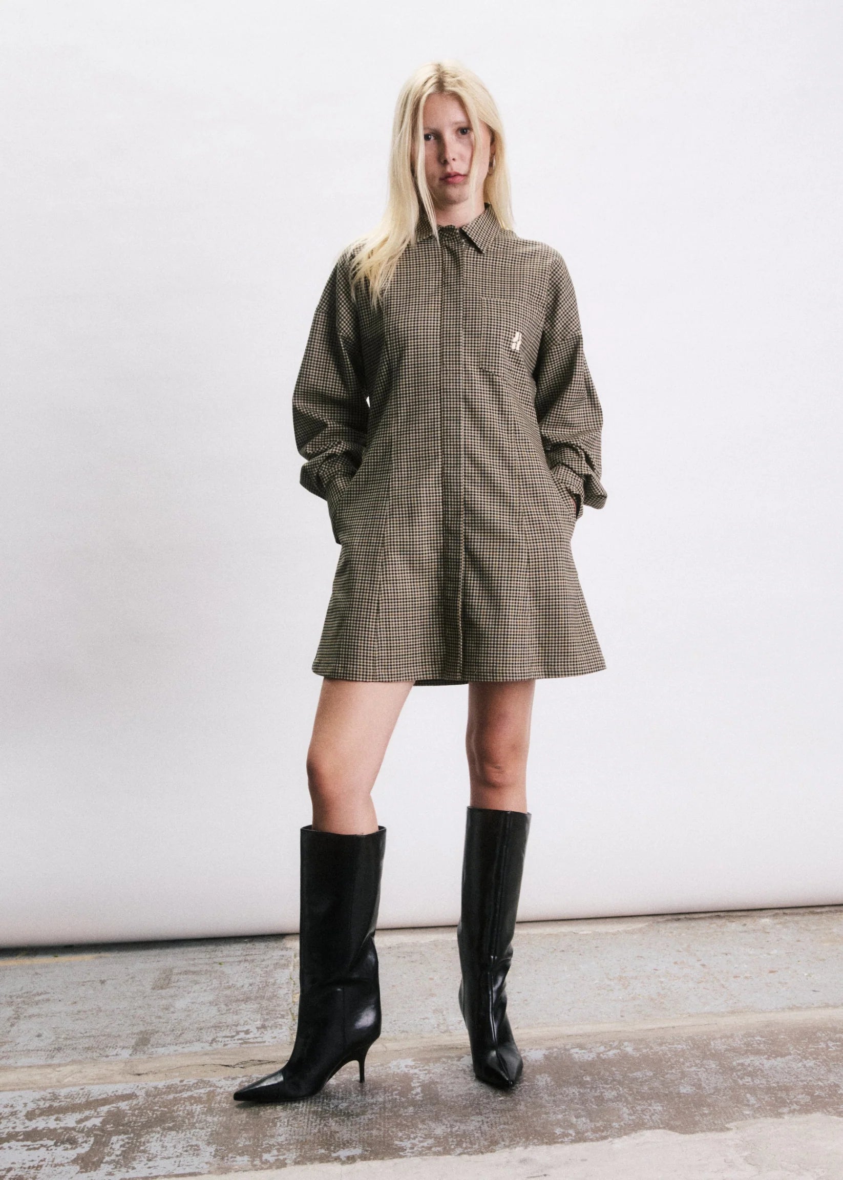 JIJI Dress "Kyle" taupe