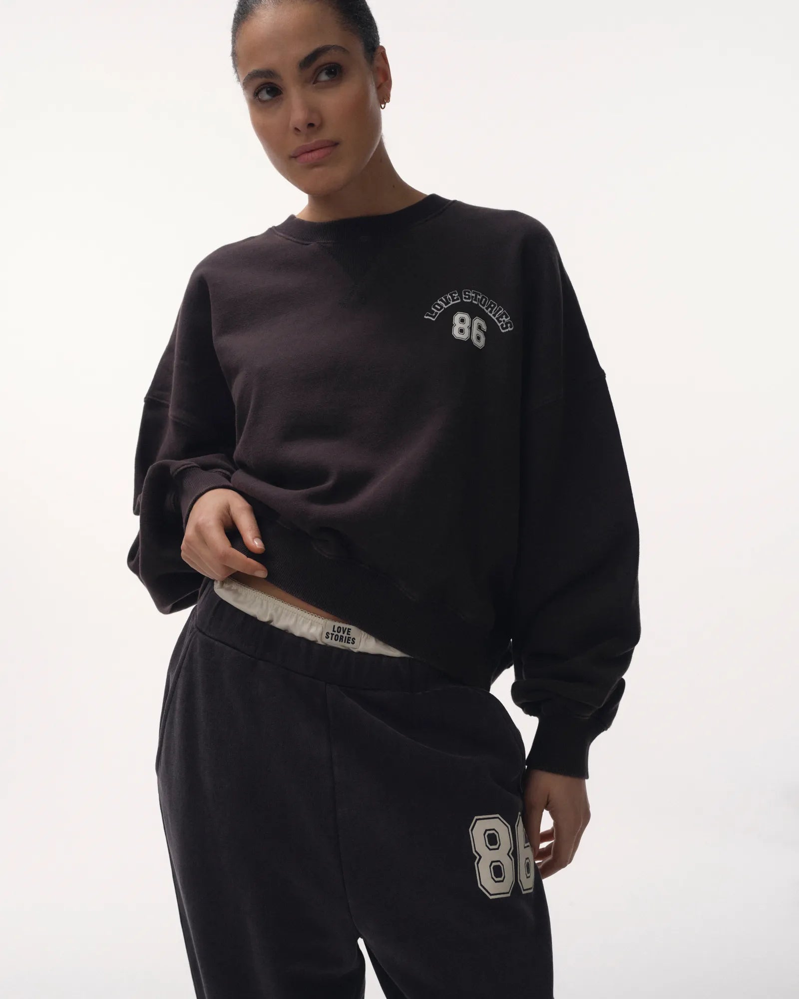 LOVE STORIES sweater "Sloane" black