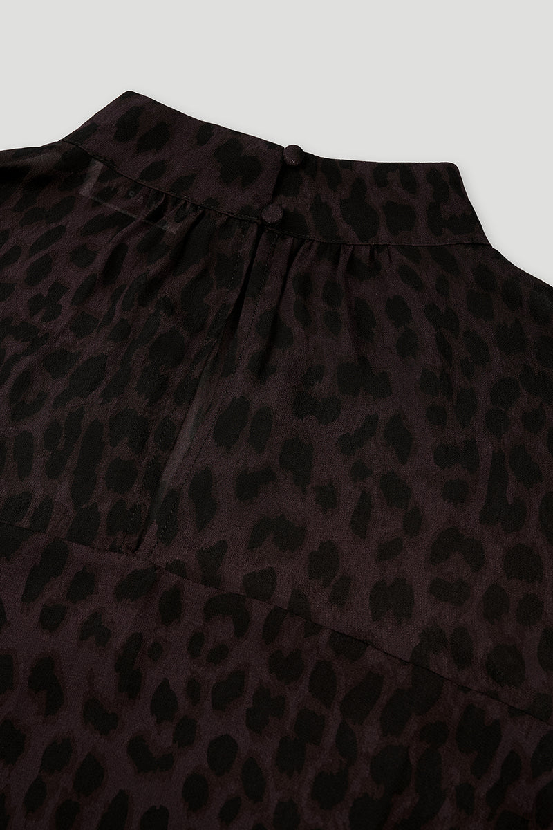 OH APRIL Dress "Lavinia" leo truffle