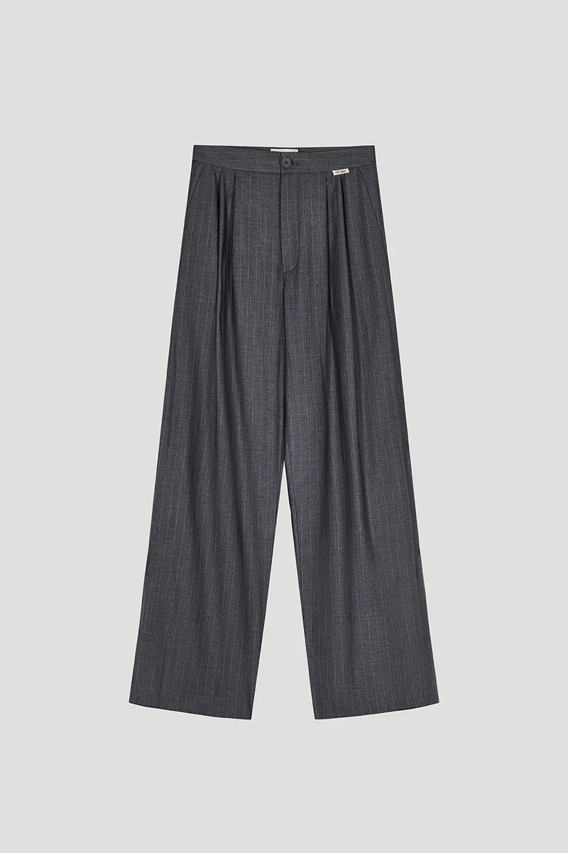 OH APRIL Pants "Leana" pinstripe