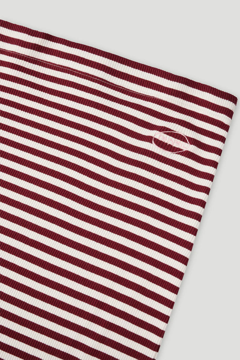OH APRIL Skirt "Lior" striped cherrywood