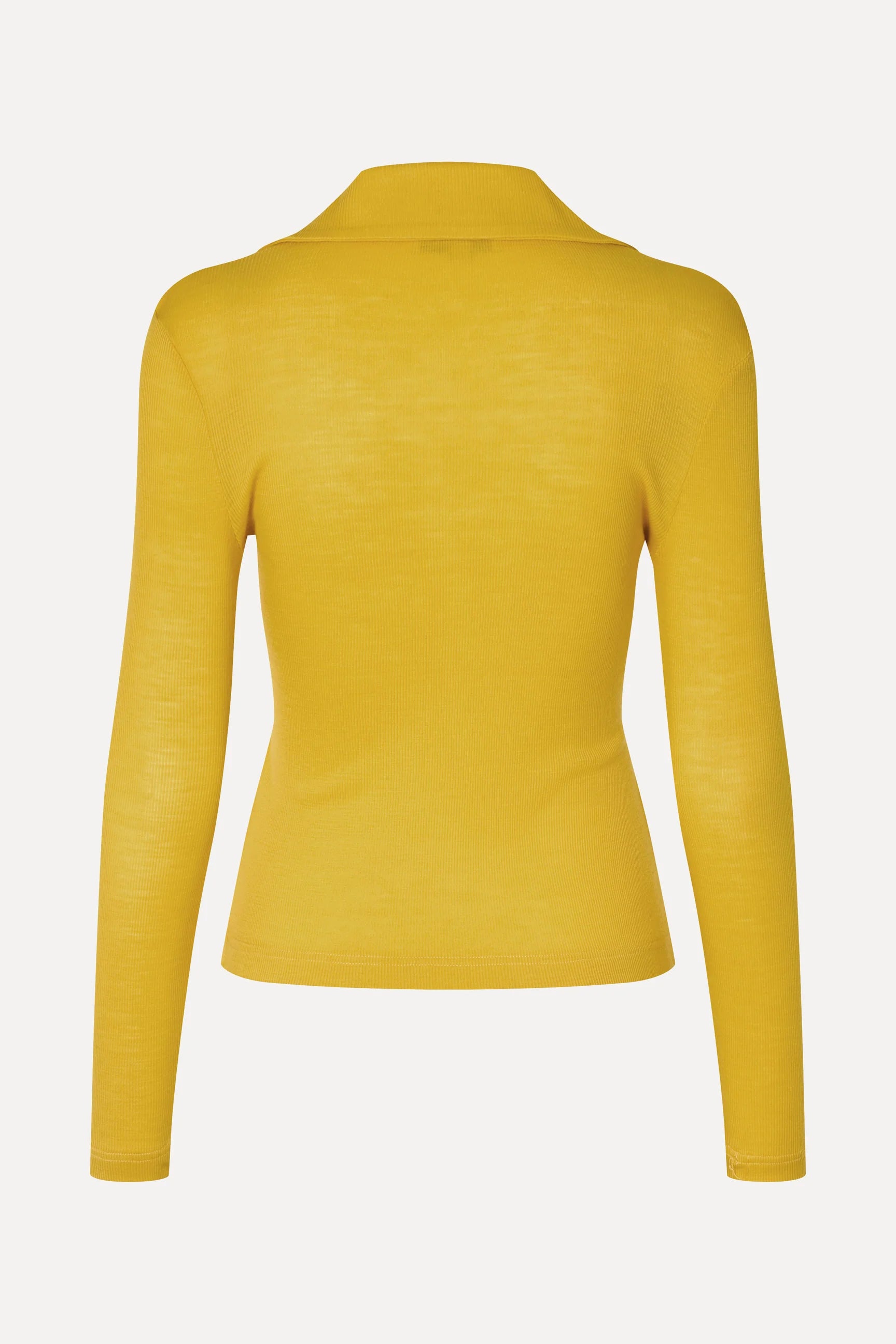 STINE GOYA Longsleeve "Polo" mustard