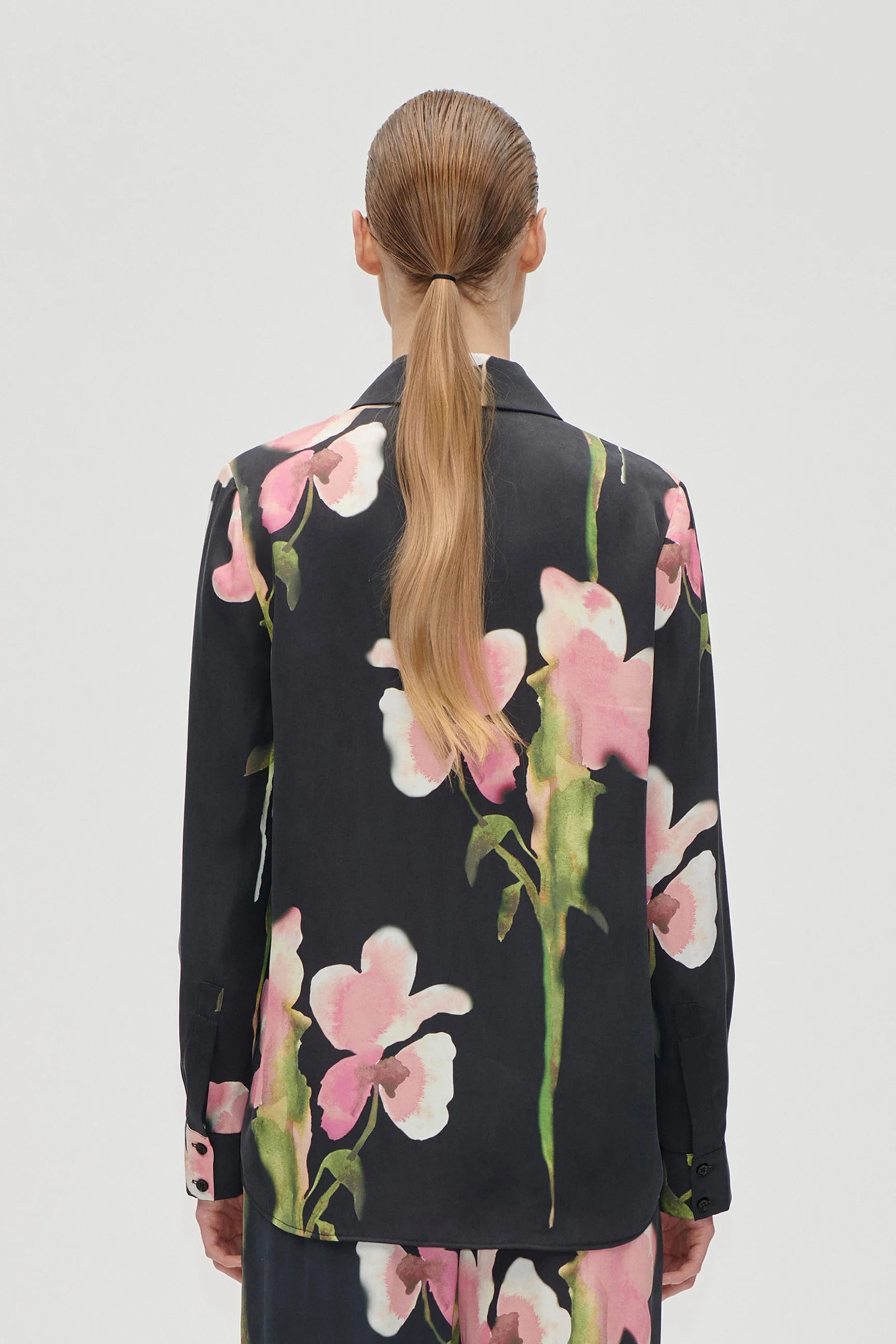 STINE GOYA Shirt melting flowers