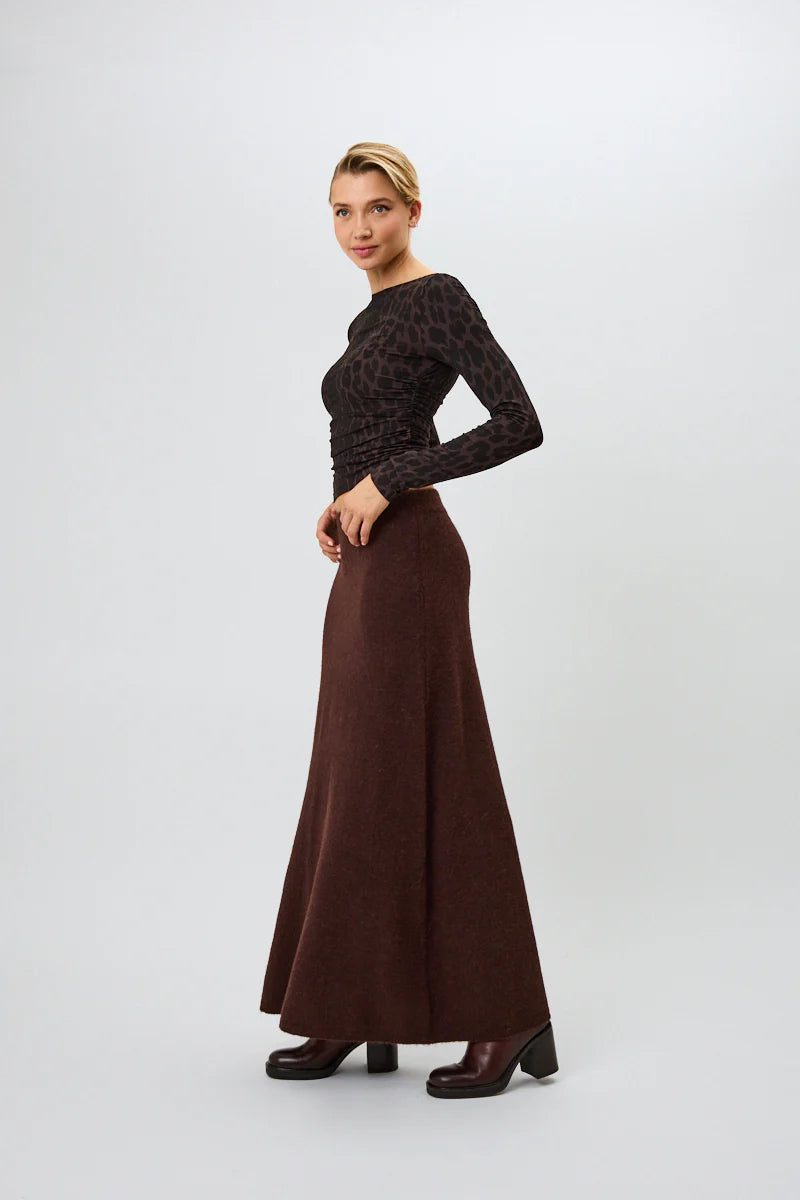 OH APRIL Top "Maeve" leo truffle