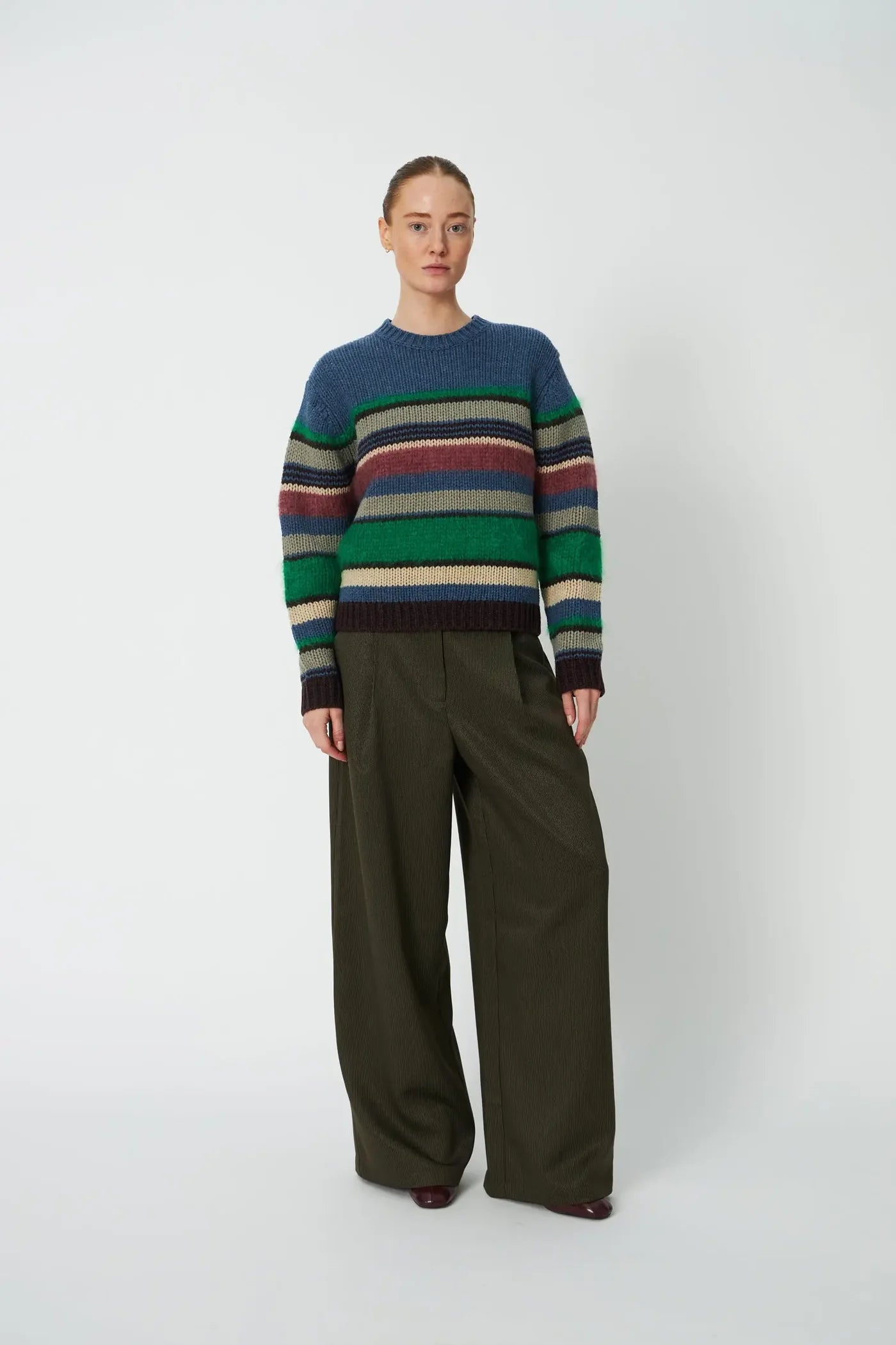 STELLA NOVA Pullover "Multi striped" multicolor
