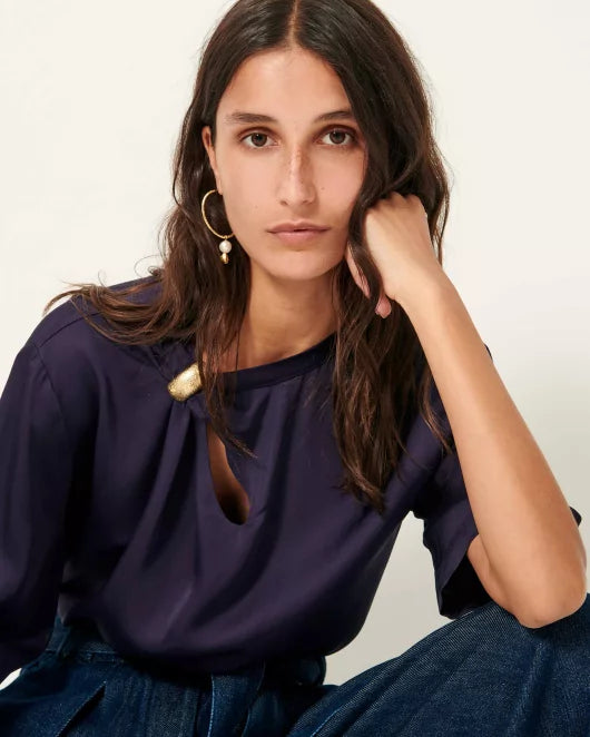 Sessun Blouse Top Layla eclipse