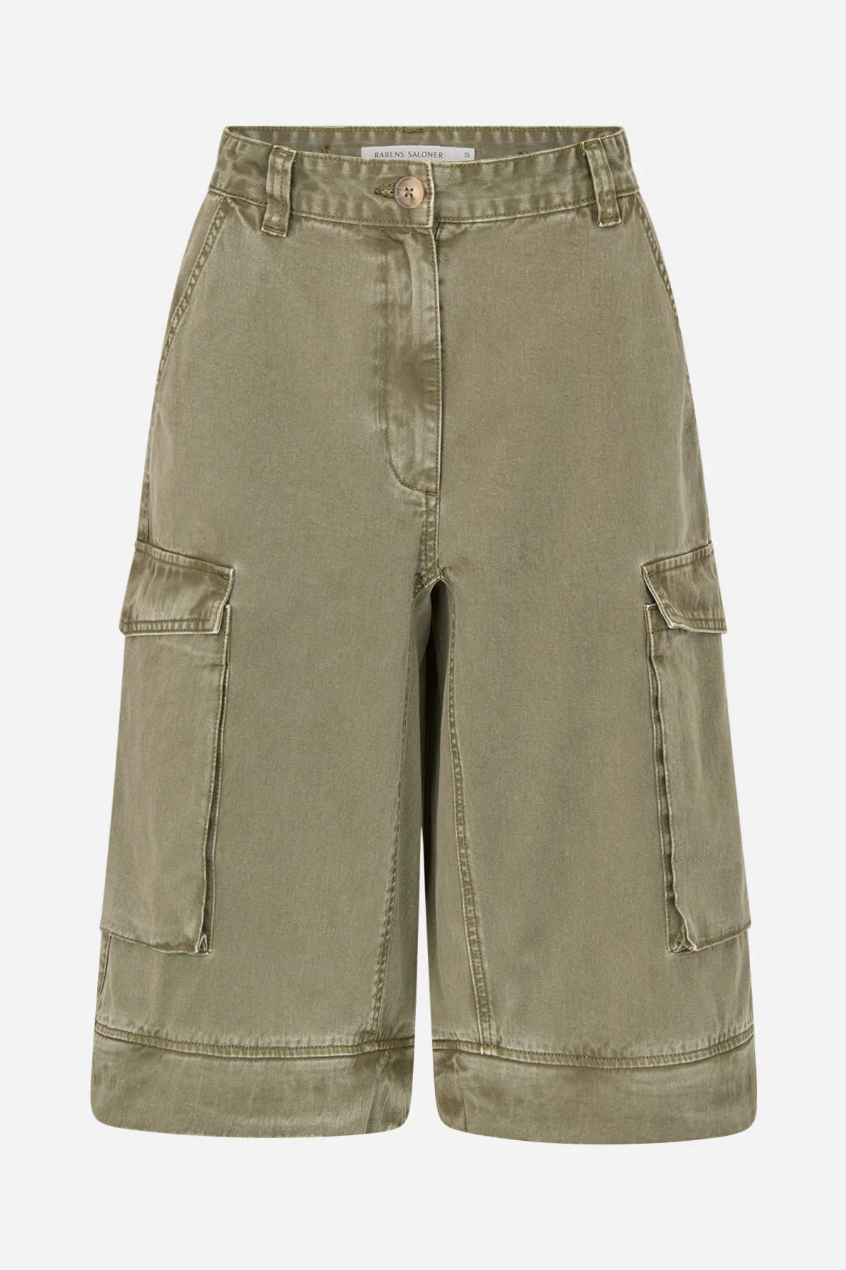 RABENS SALONER Pants "Frema" washed sage