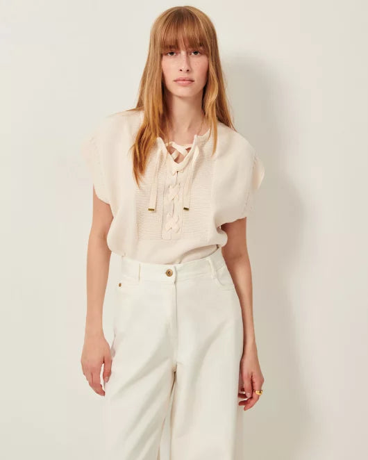 Sessun Pullover Odyssee fleur de sel