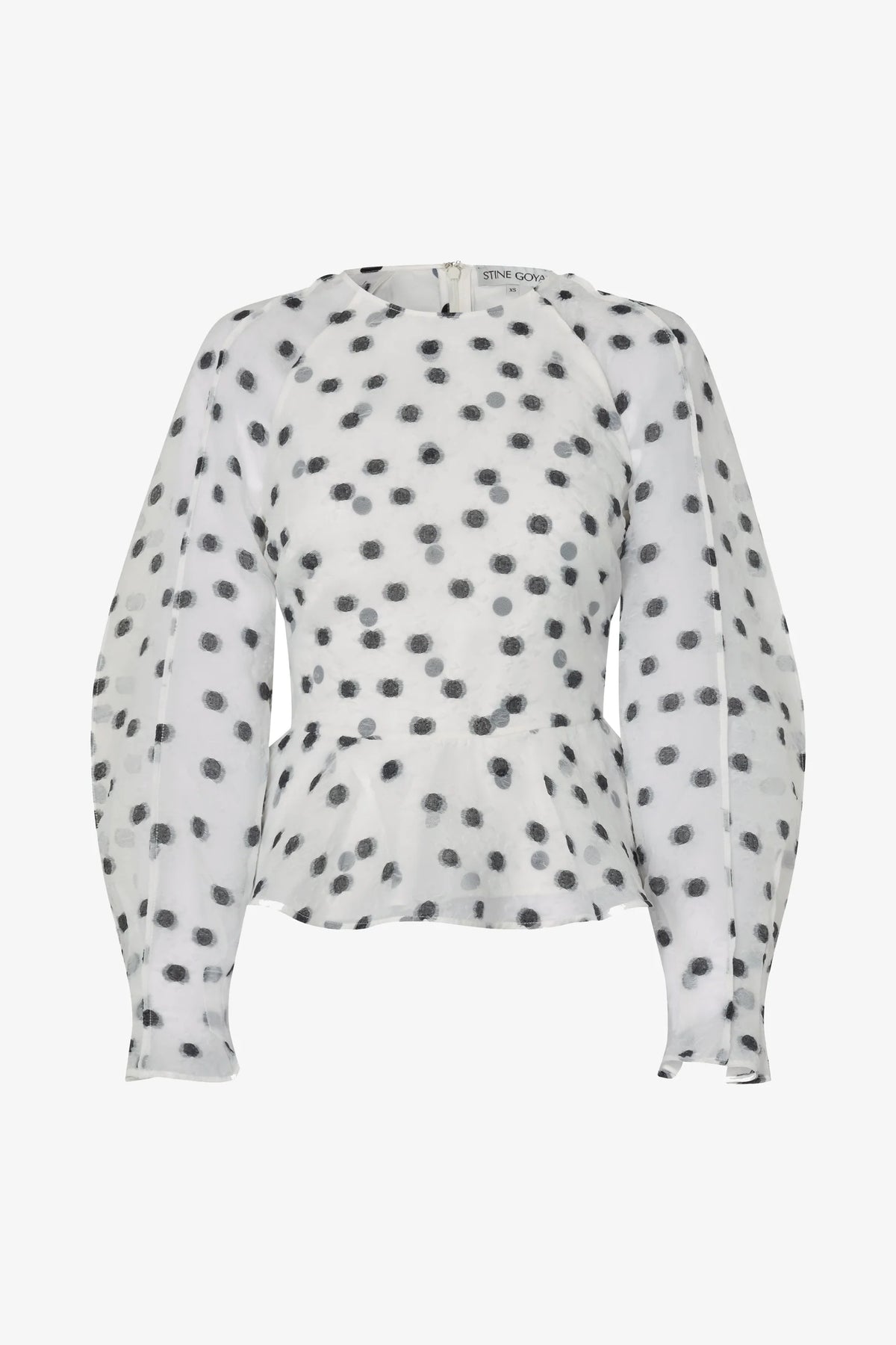 STINE GOYA Blouse "Flower polka dot"
