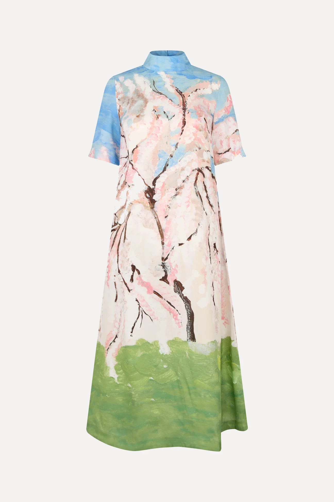 STINE GOYA Midi Dress "Cherry Blossom"