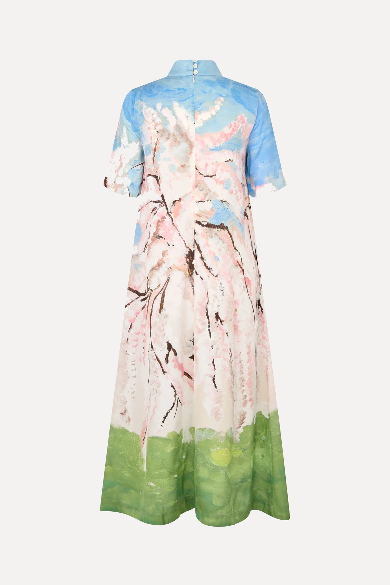 STINE GOYA Midi Dress "Cherry Blossom"