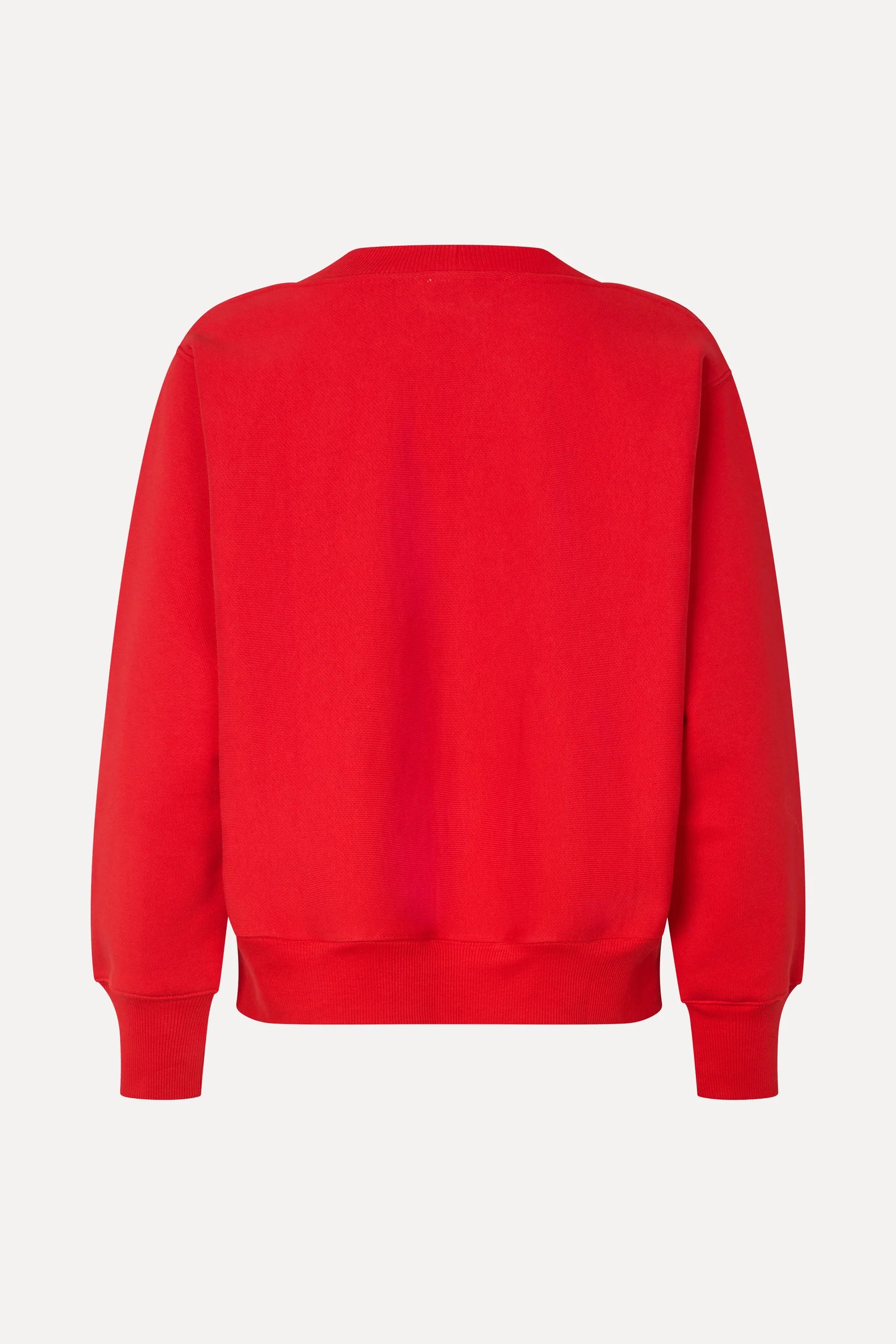 STINE GOYA Sweater "Side panel" fiery red