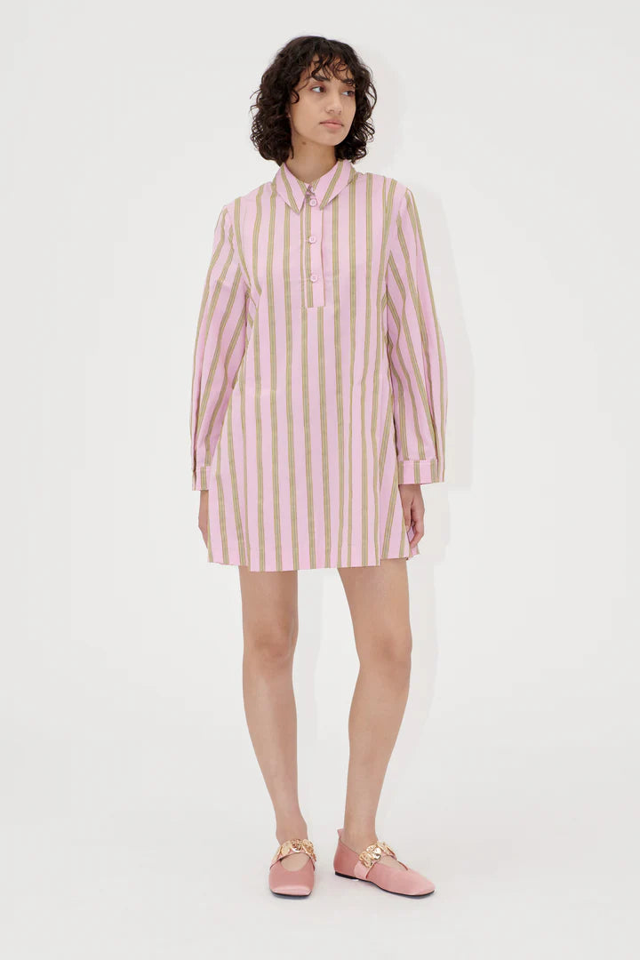Stine Goya Tunic Dress Wallpaper Stripes