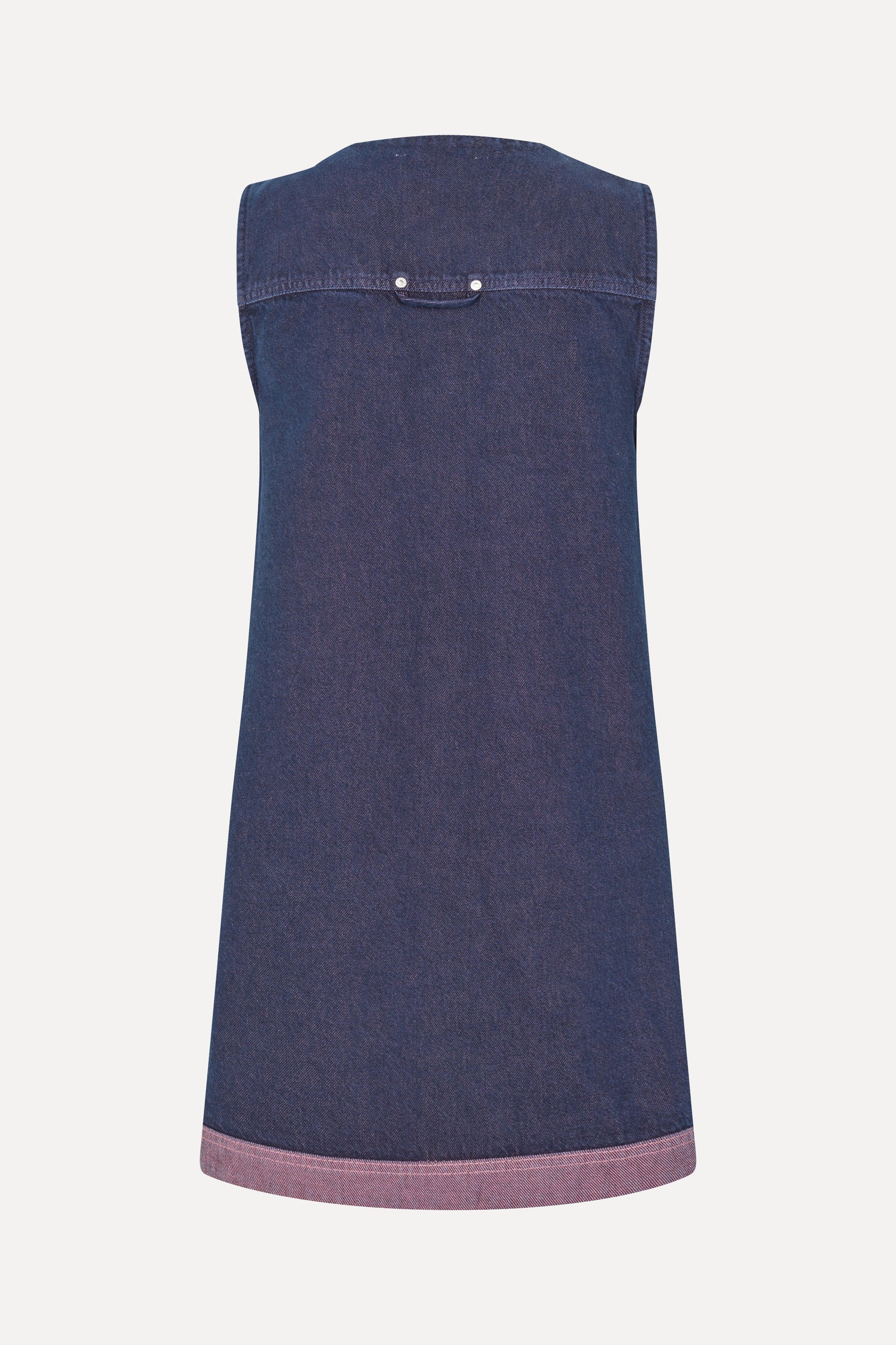 STINE GOYA Vest pocket mini dress dusky