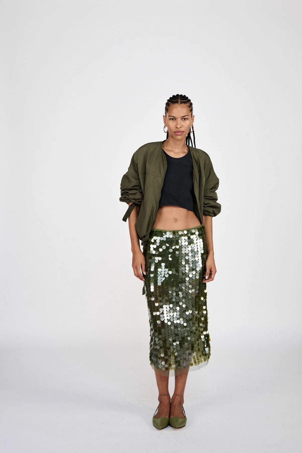 RABENS SALONER jacket "Glod" army green