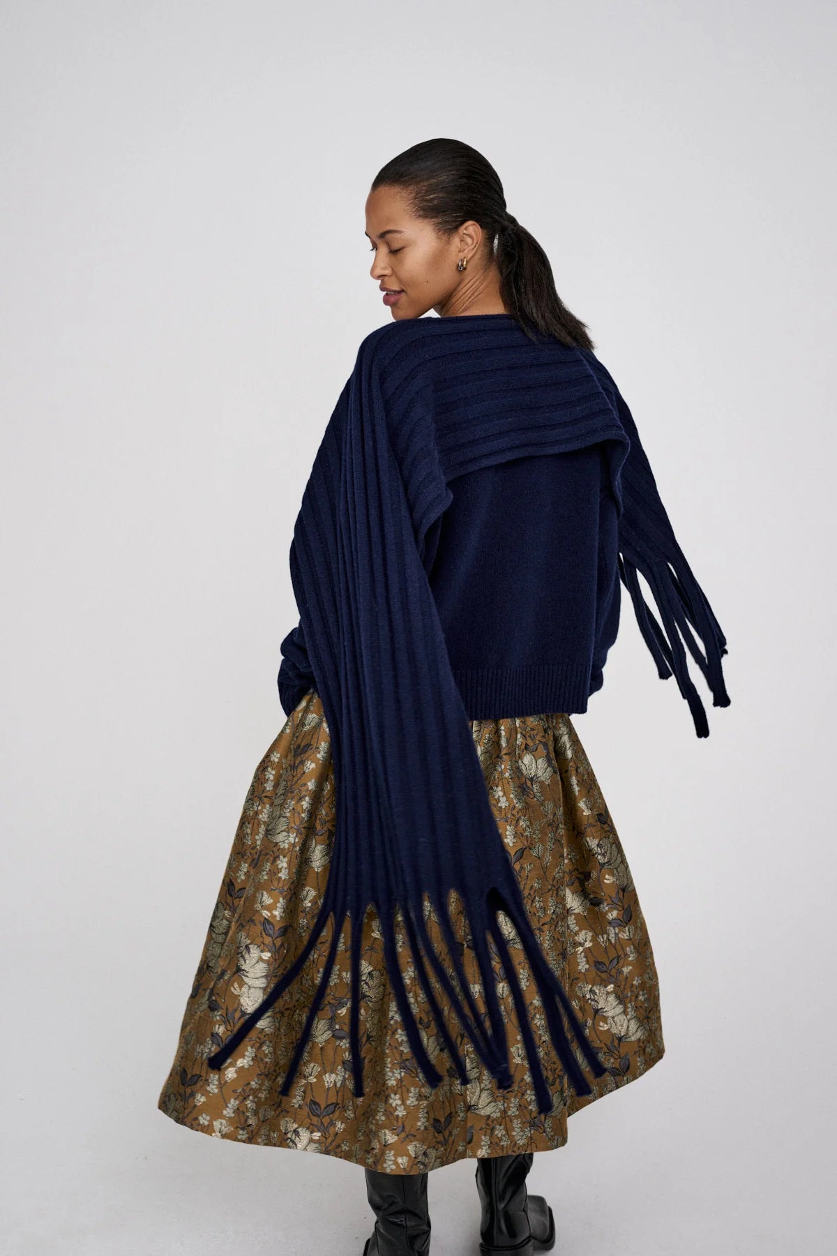 RABENS SALONER Skirt "Silke" golden