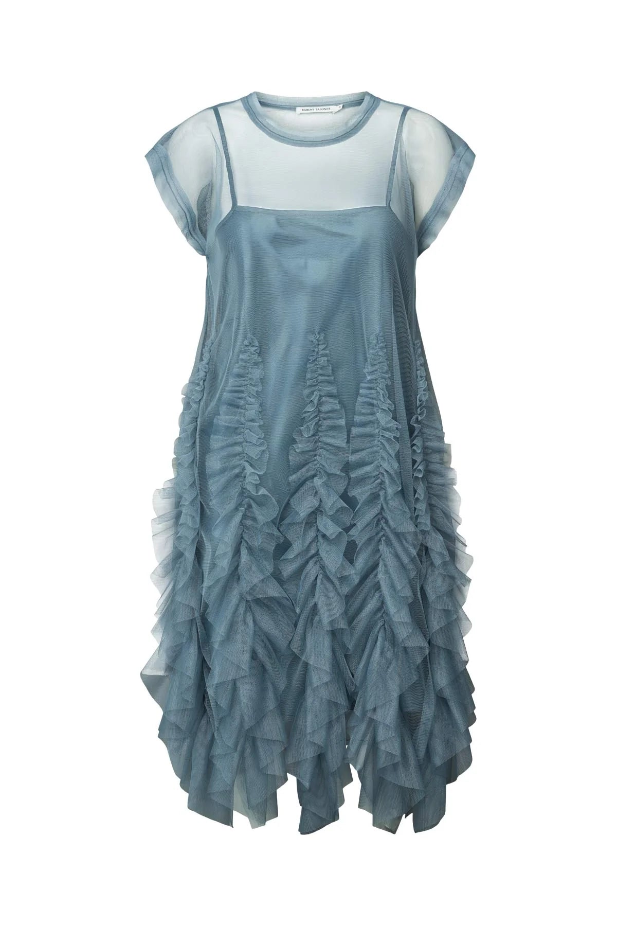 RABENS SALONER Dress "Ghita" dusty blue