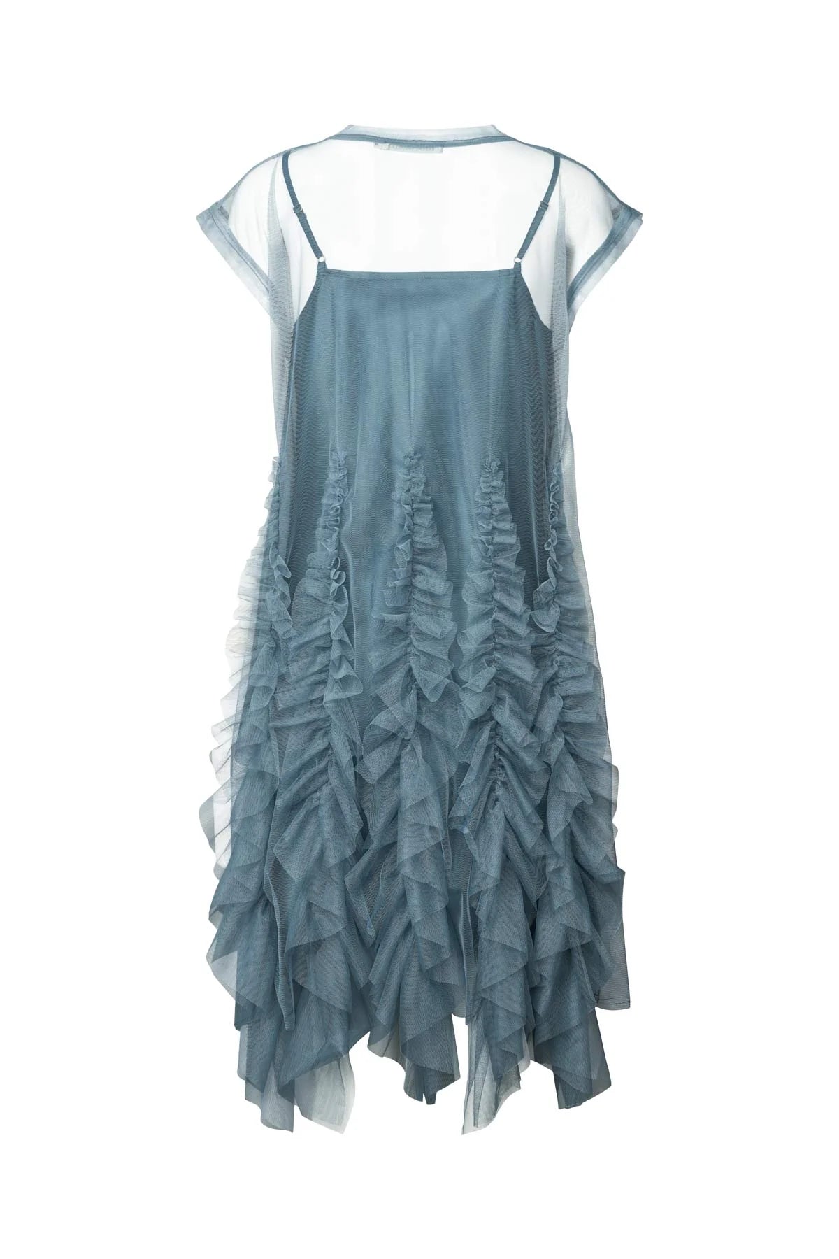 RABENS SALONER Dress "Ghita" dusty blue