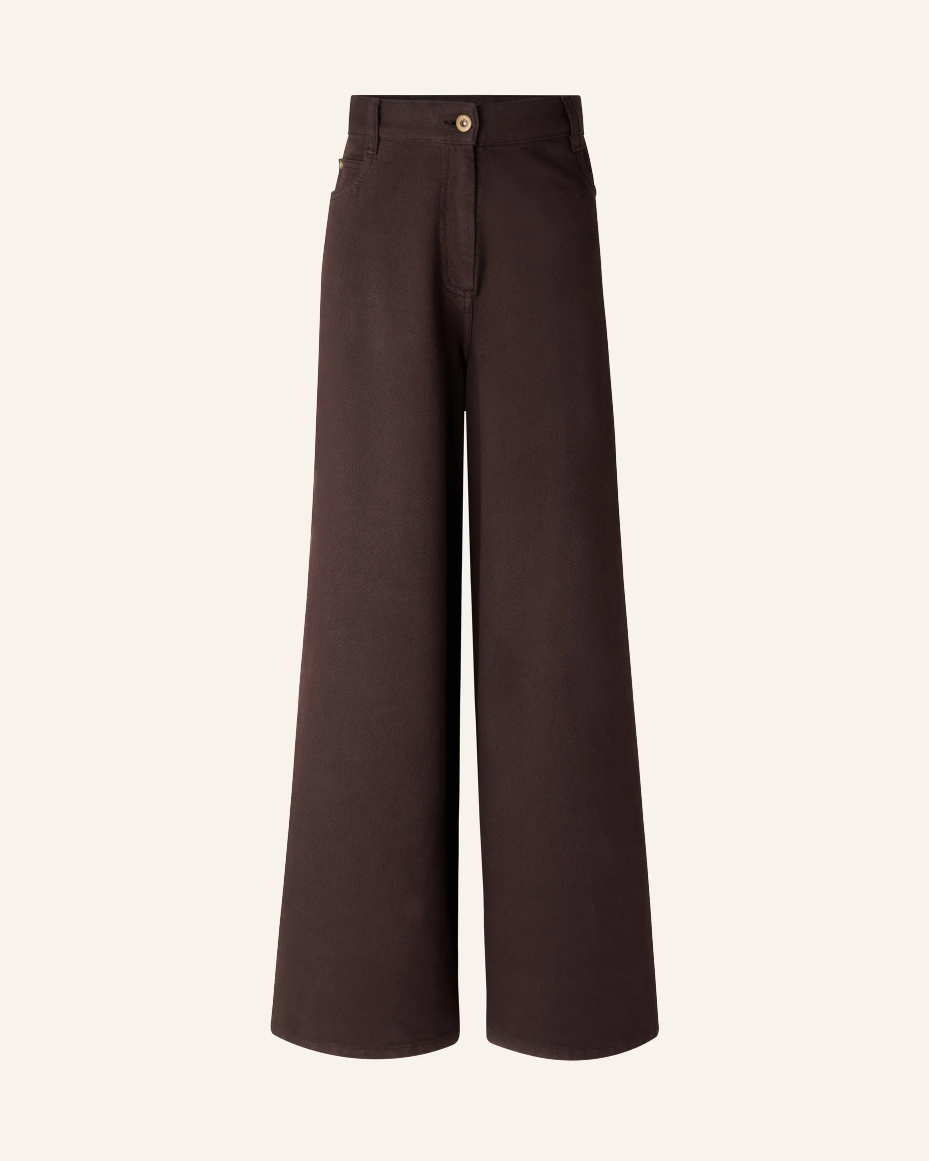 SESSUN Jeans "Dalt" coffea