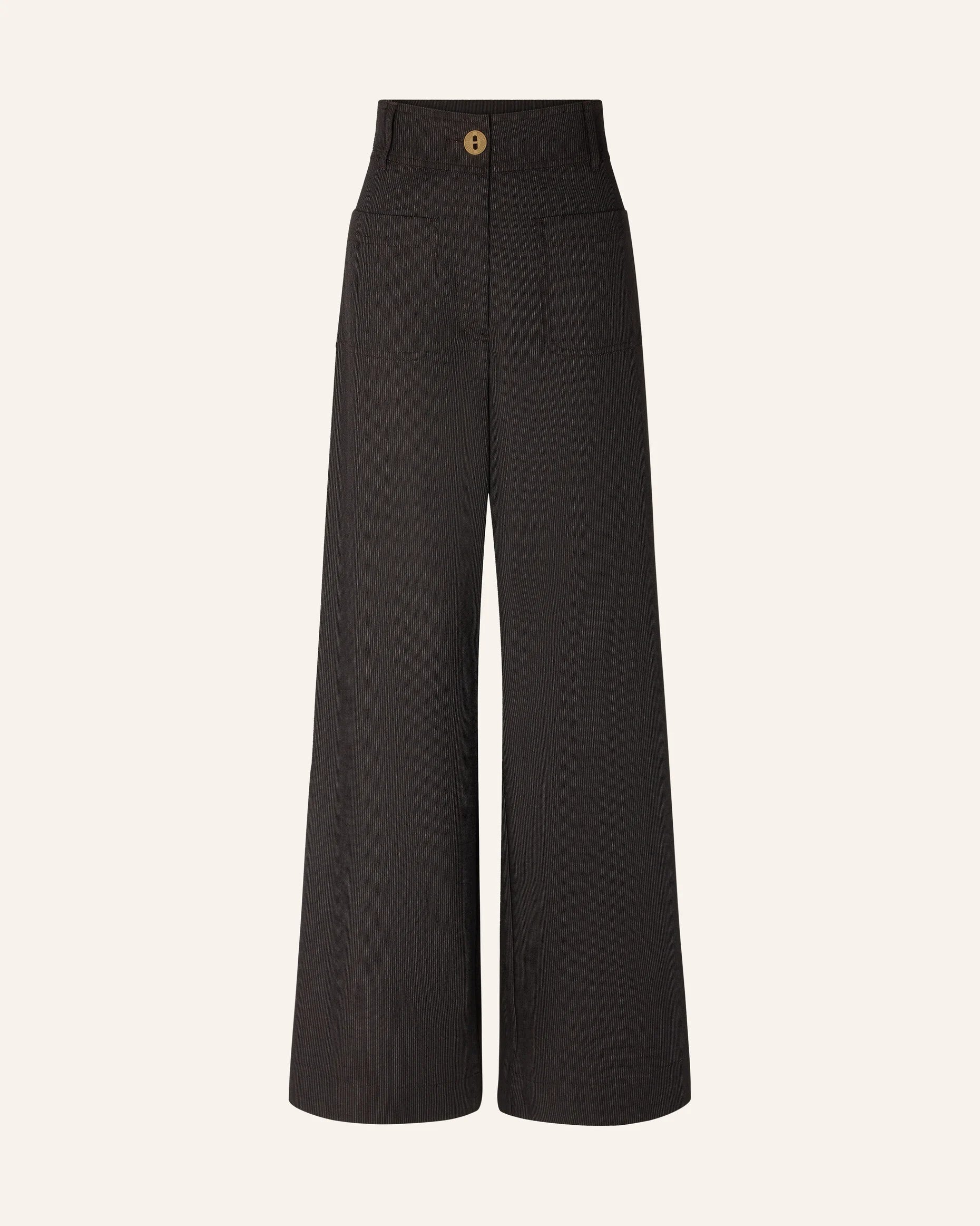SESSUN Pants "Manhatti" espresso