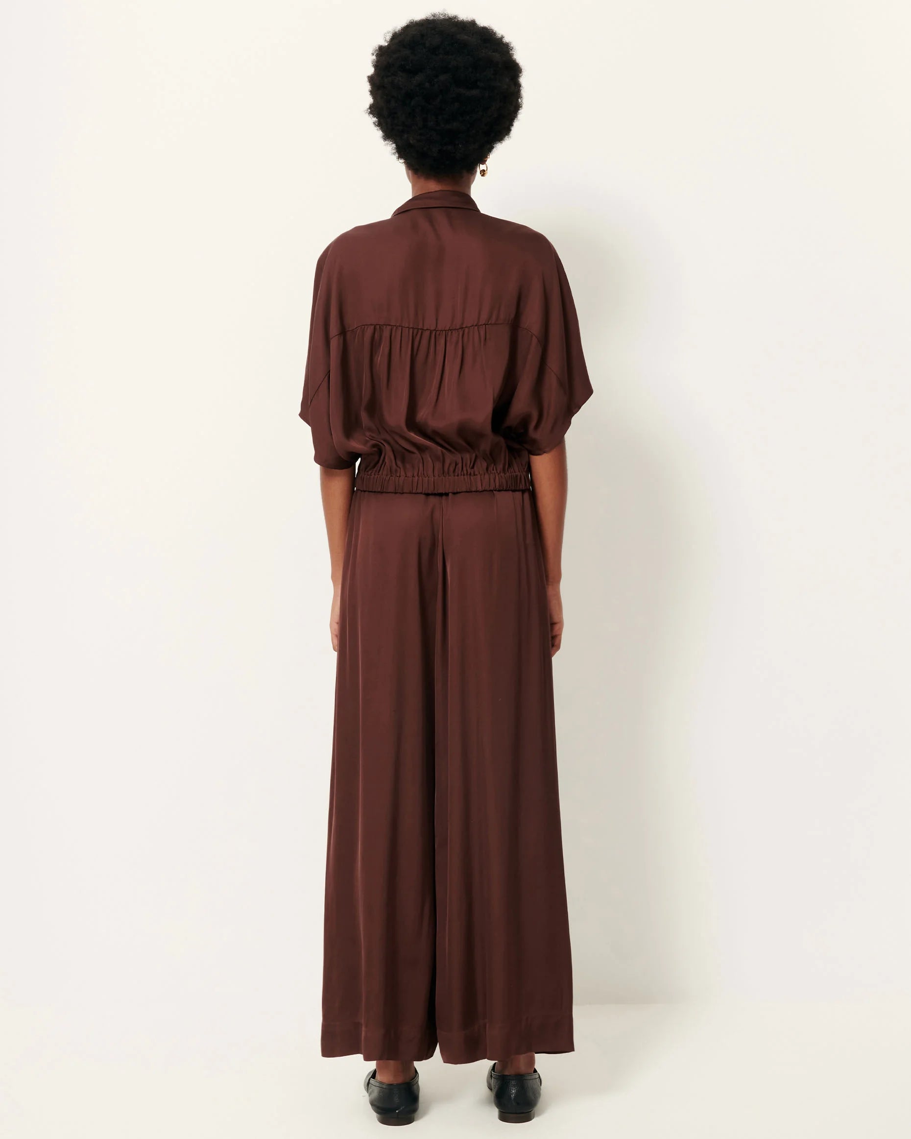 SESSUN Pants "Isla night" moka