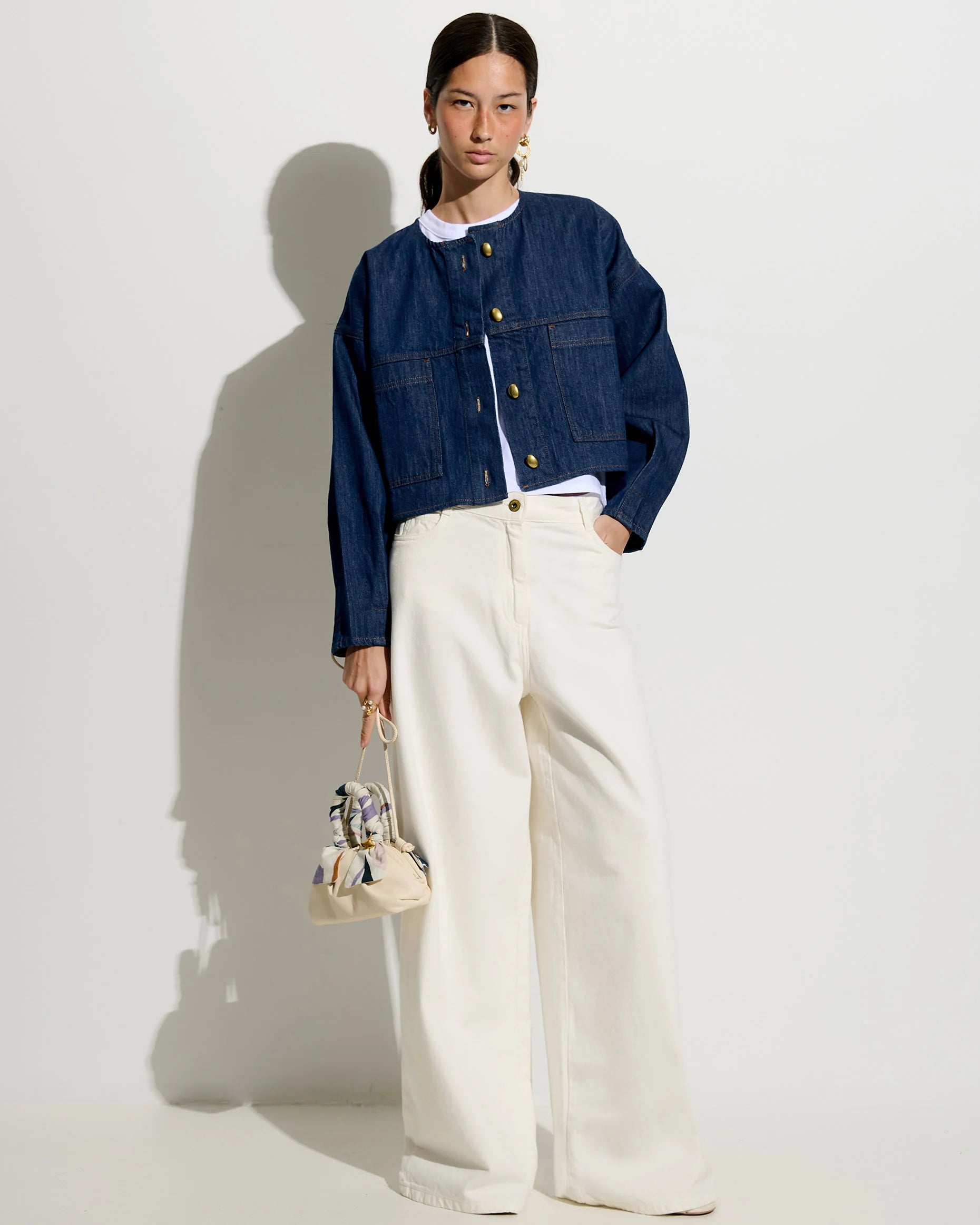 SESSUN Jacket "Almodiva" seventy blue