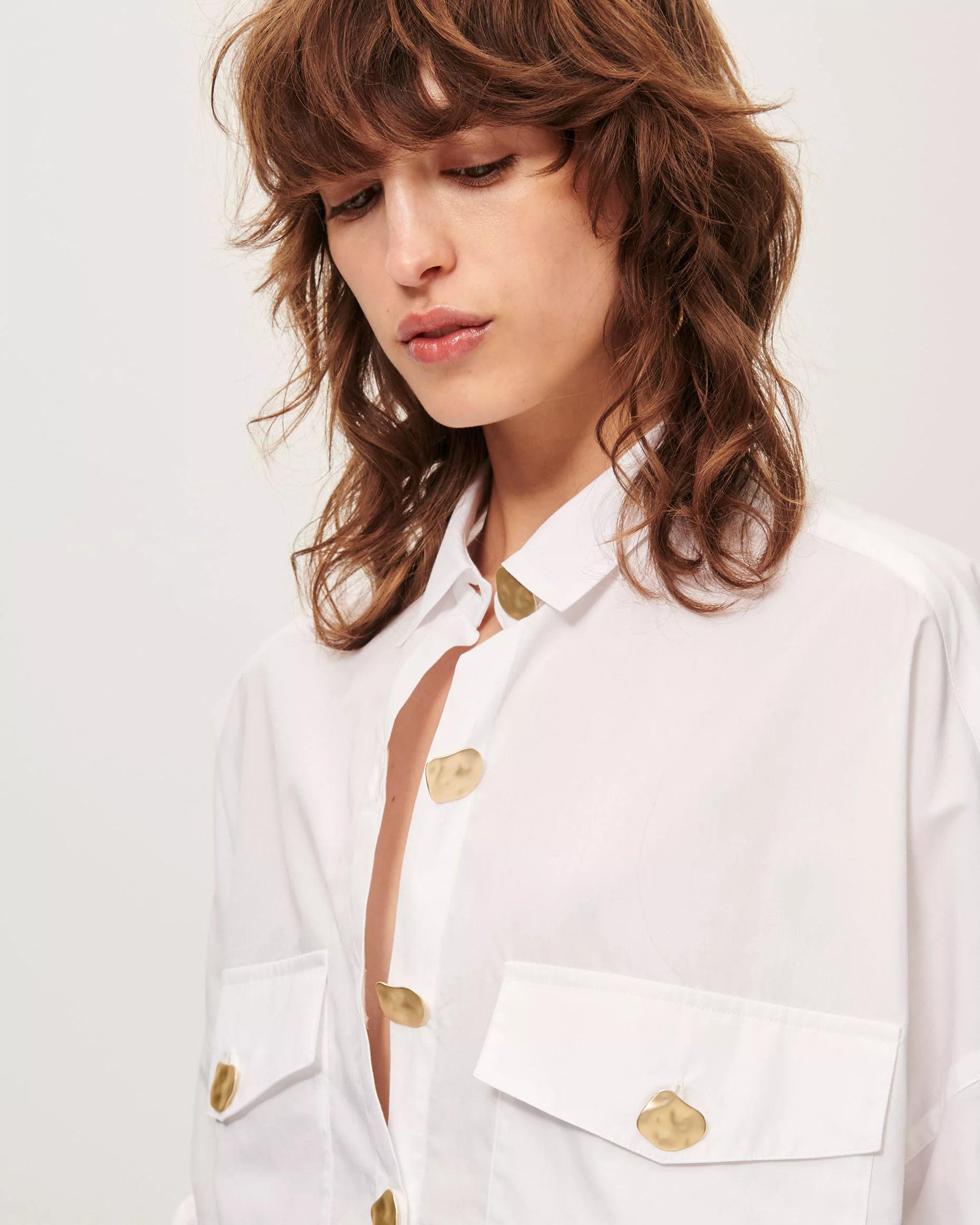 SESSUN Shirt "Balanca" white