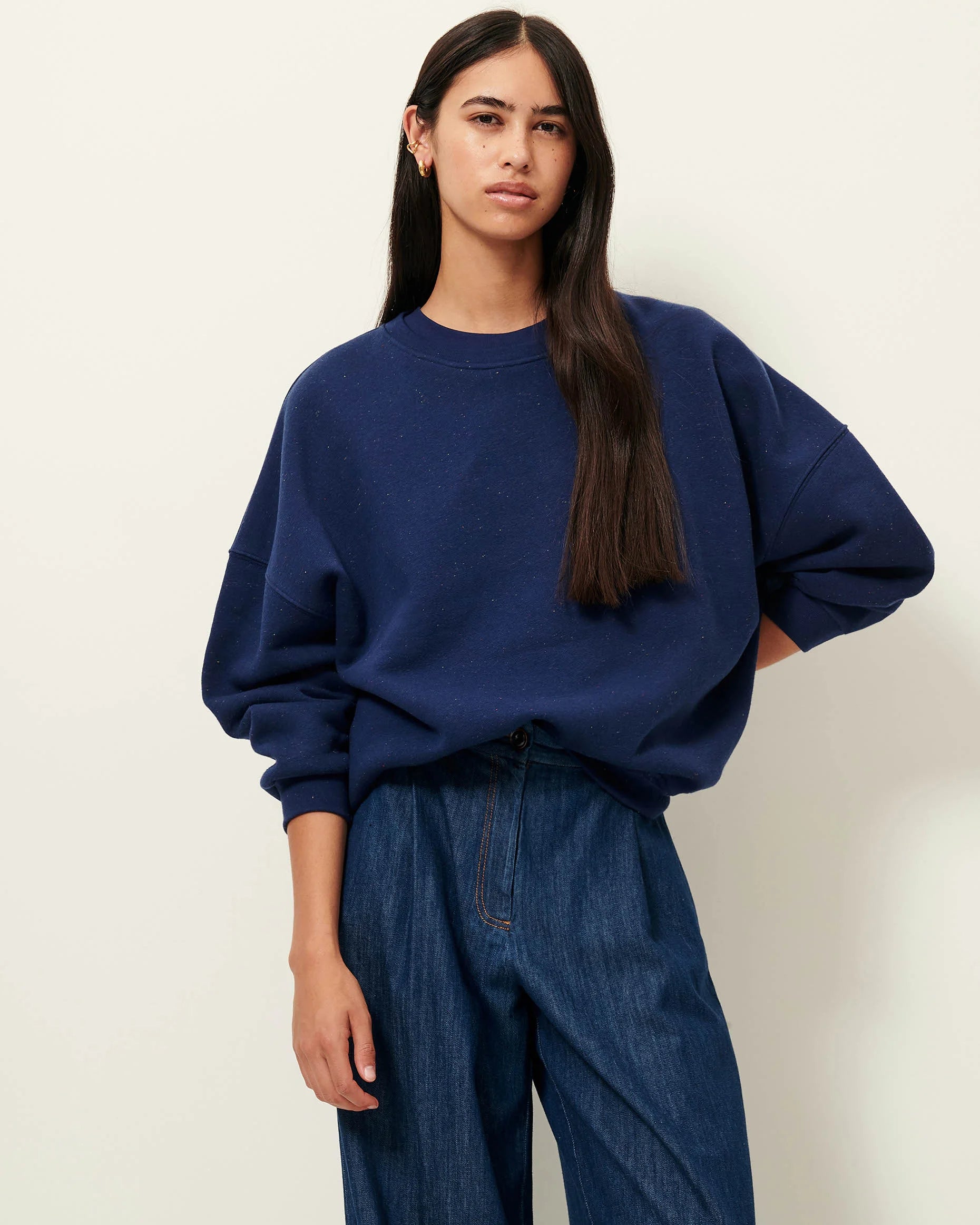 SESSUN Sweater "Chebbi" blazer blue