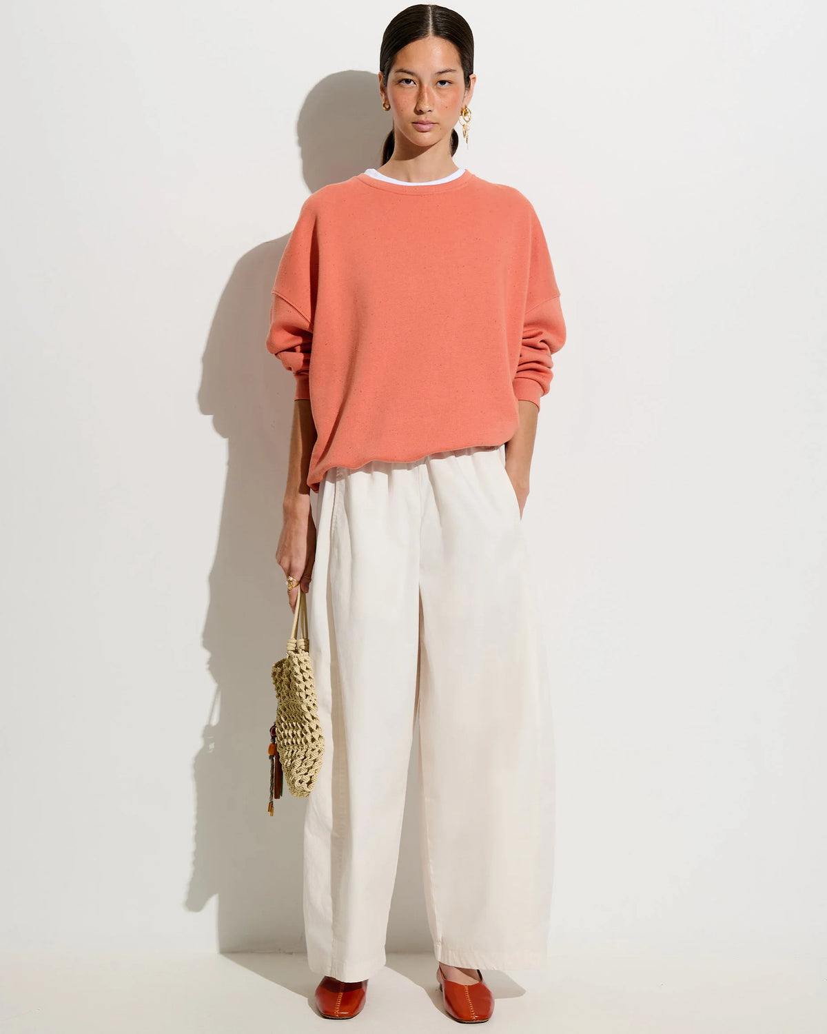 SESSUN Sweater "Chebbi" guava