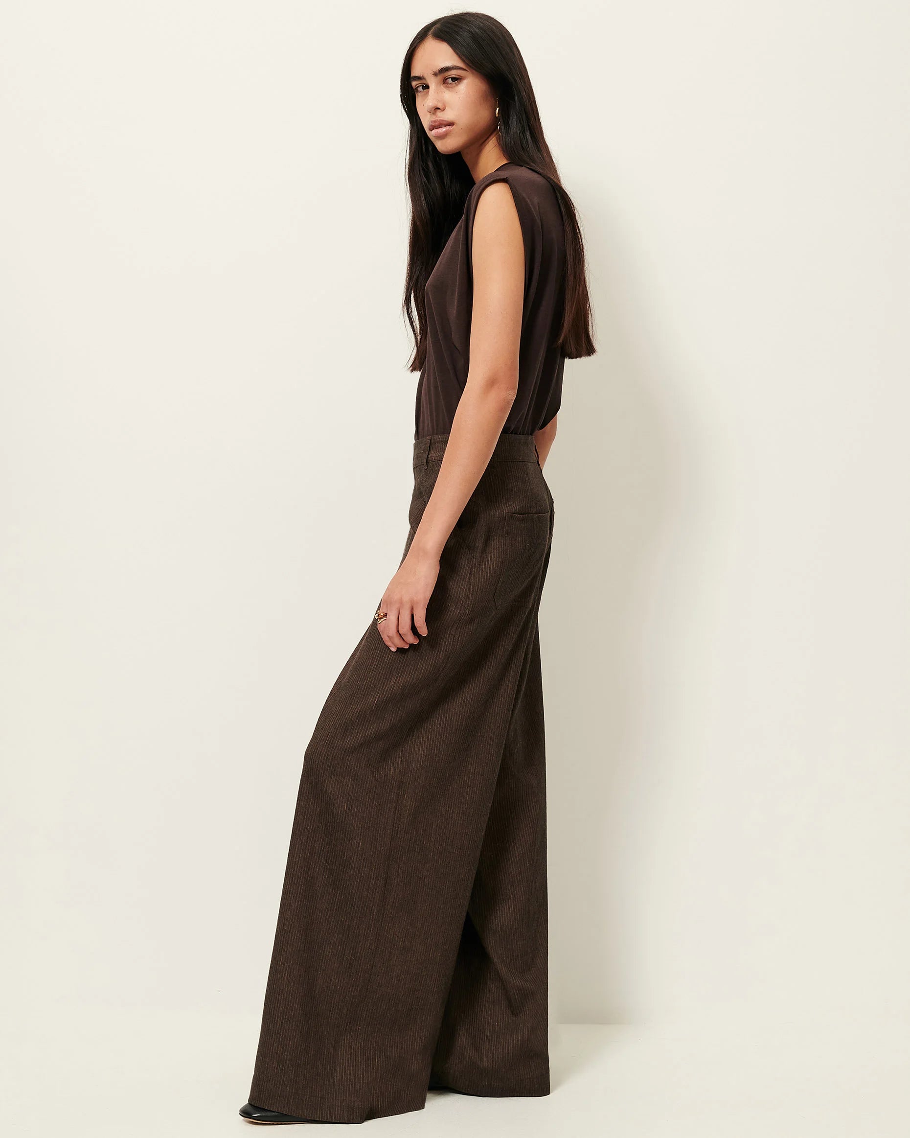 SESSUN Pants "Dasum" cafe do mato